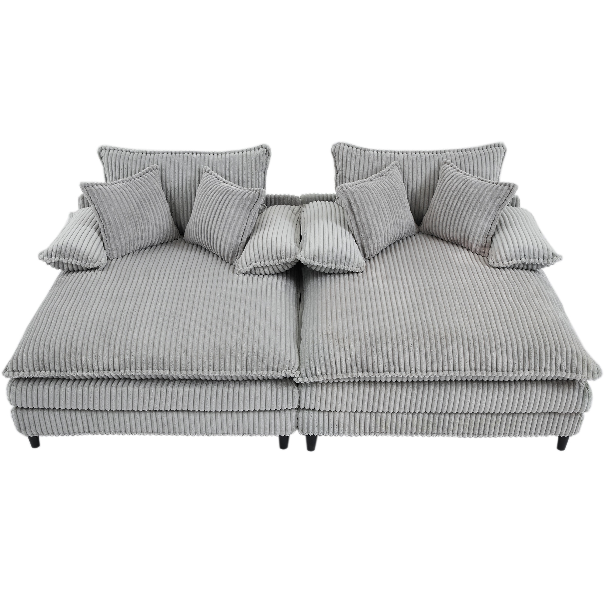 SINOFURN SYA020263GY Sofas-Loveseats - View #13
