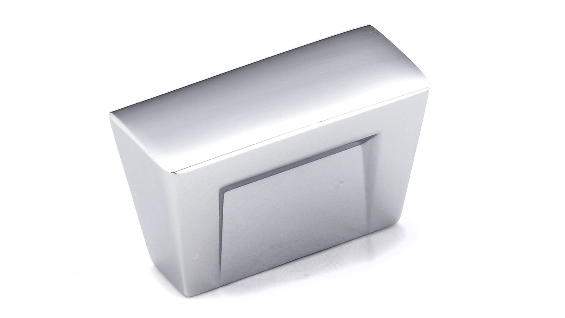 Richelieu BP31632330140 Malba 1-3/16-in Chrome Rectangular Contemporary Cabinet Knob