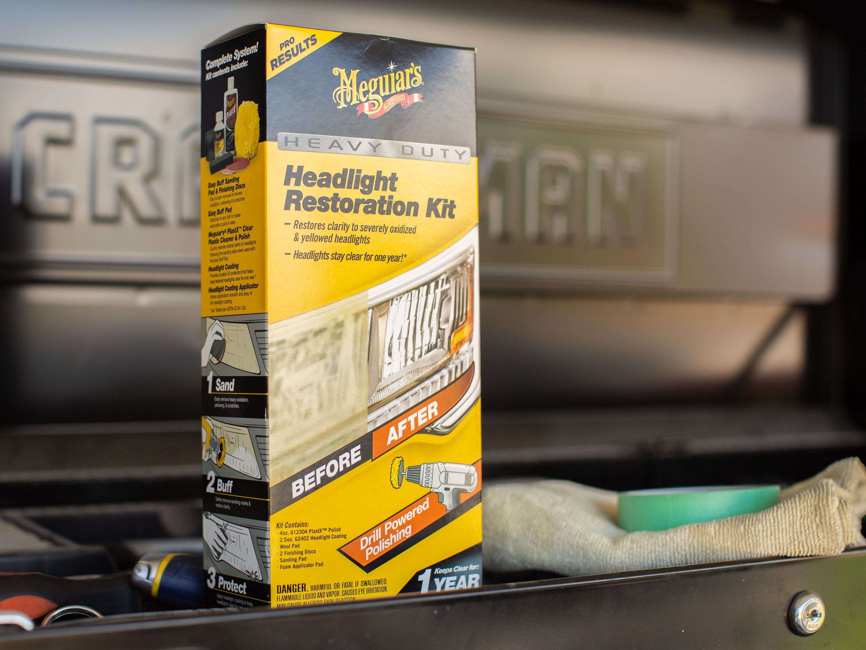 Meguiar's Restoration Kit in the Car Exterior Cleaners department