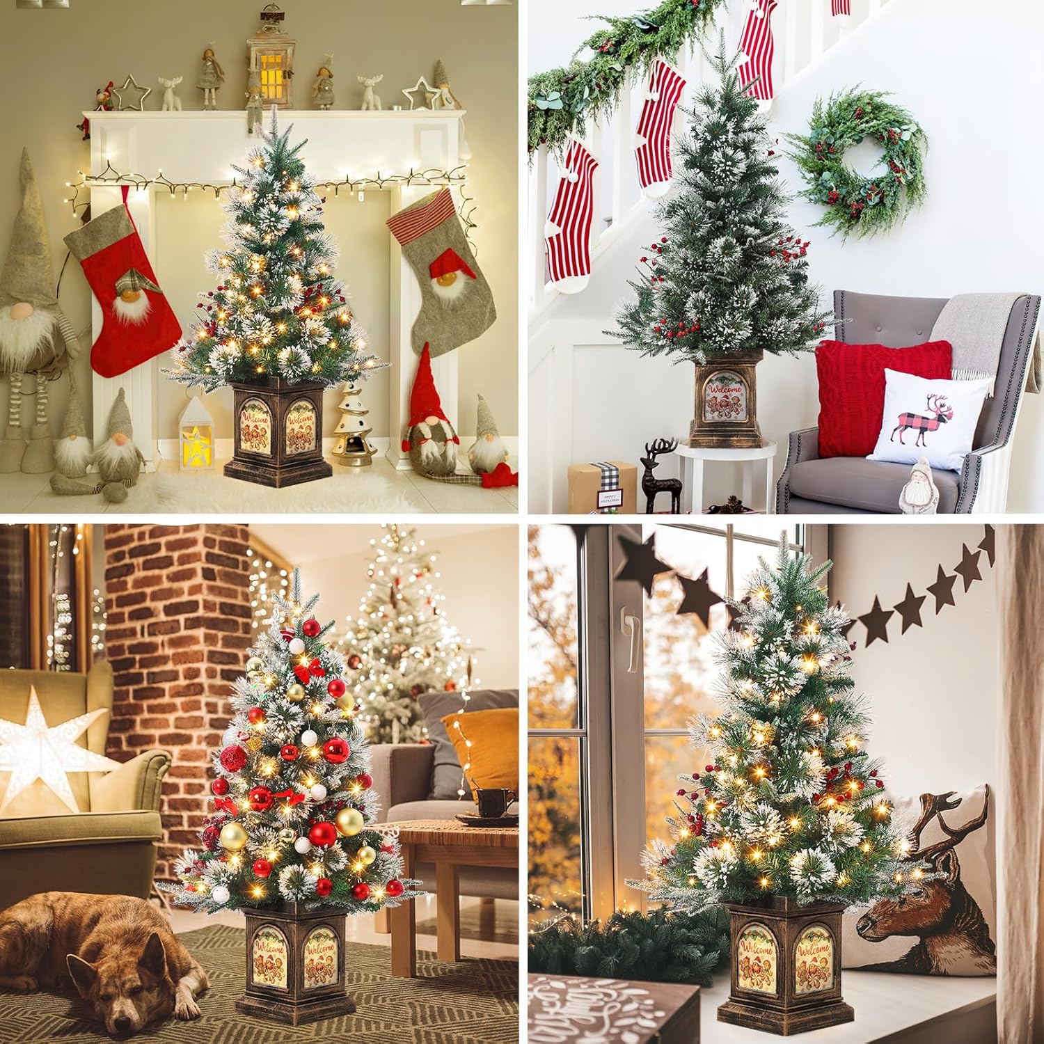 Qeetex LXL-PHO-0WIHY7ML Artificial-Christmas-Trees - View #6