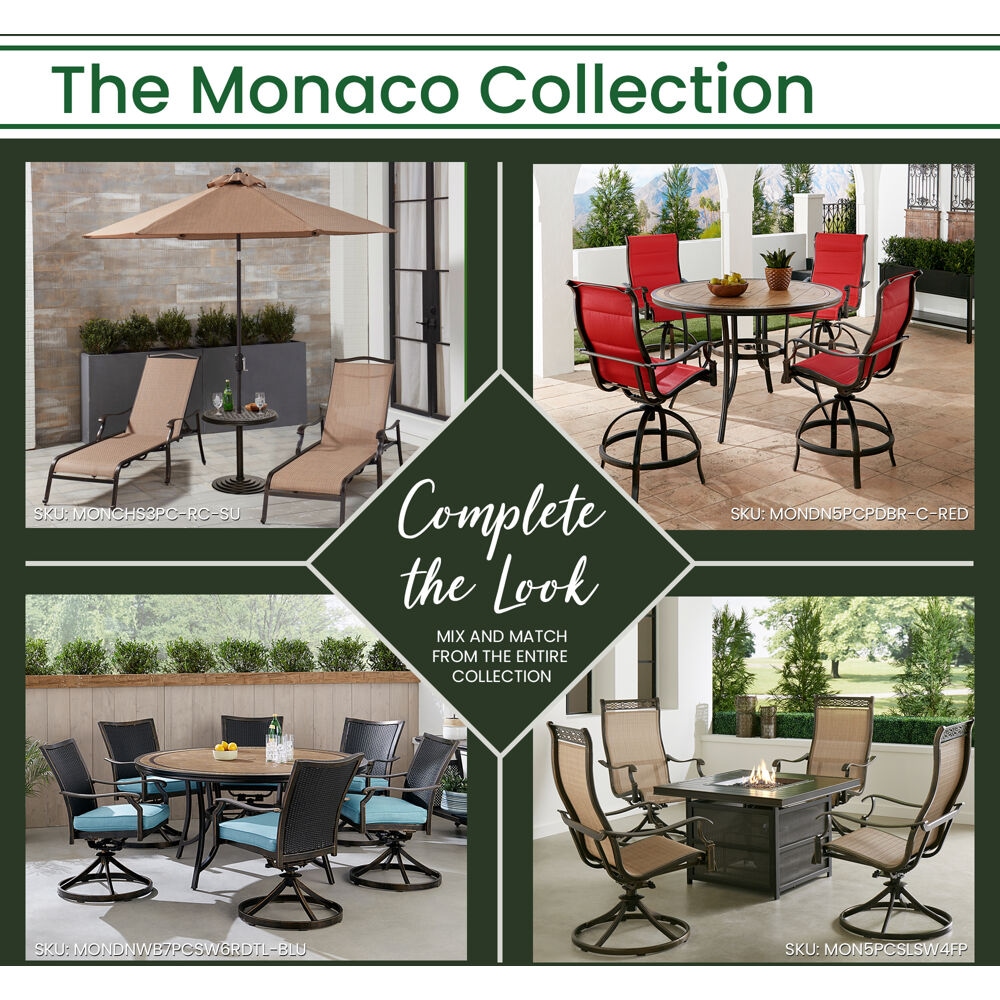 Hanover MONDN5PCBN-BLU Patio-Dining-Sets - View #12