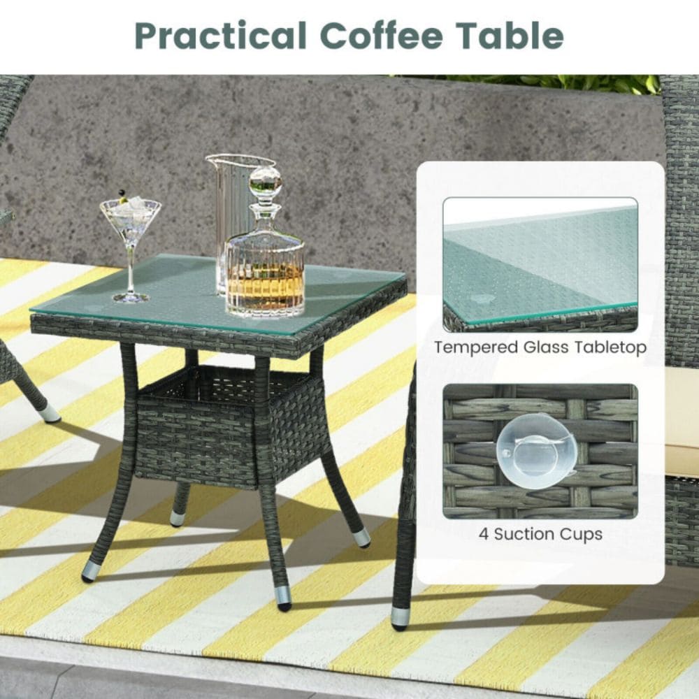 LIVIZA OUS71539BN Patio-Conversation-Sets - View #7