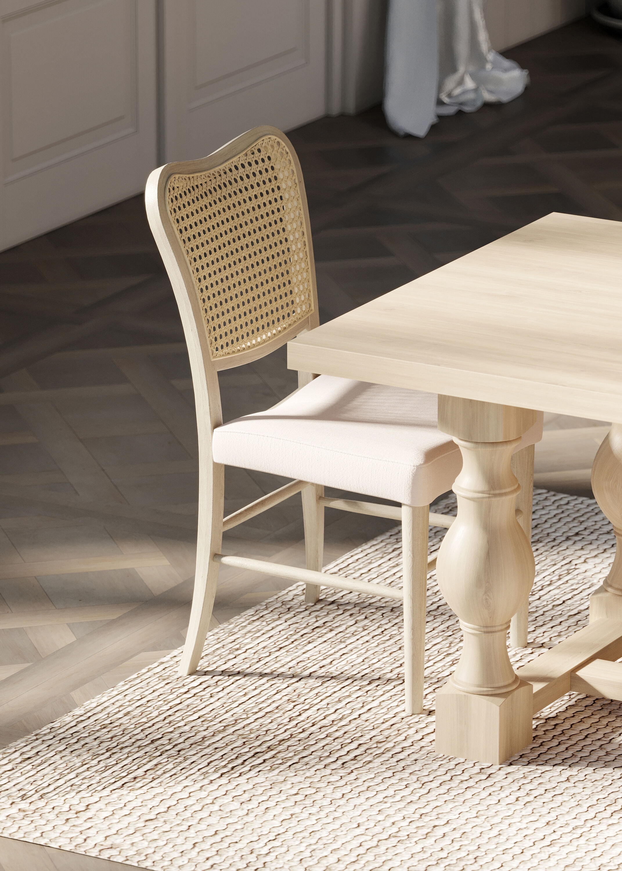 Maven Lane ML354005-WDC-WT Dining-Chairs - View #8