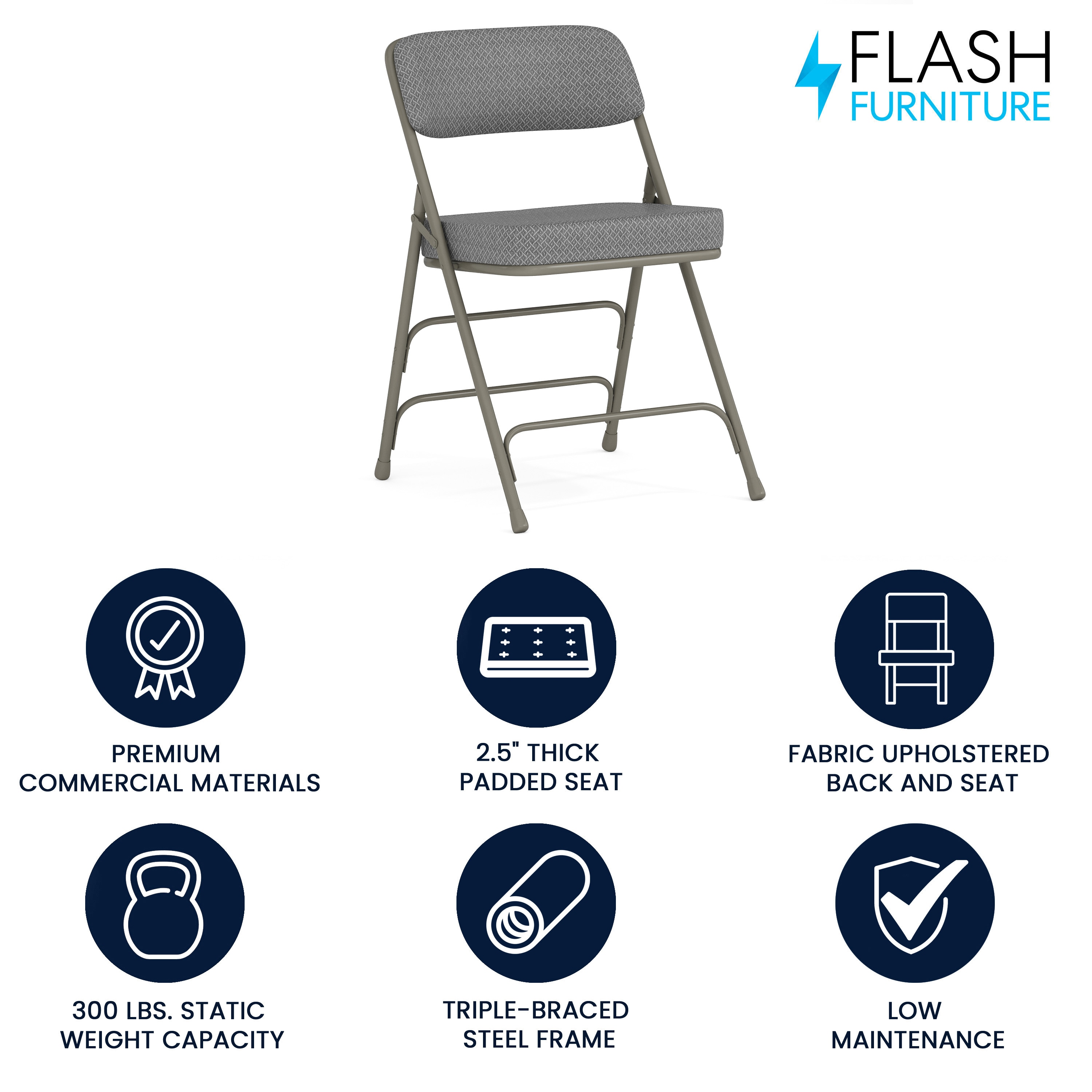 Flash Furniture 847254020527 Folding-Chairs - View #2