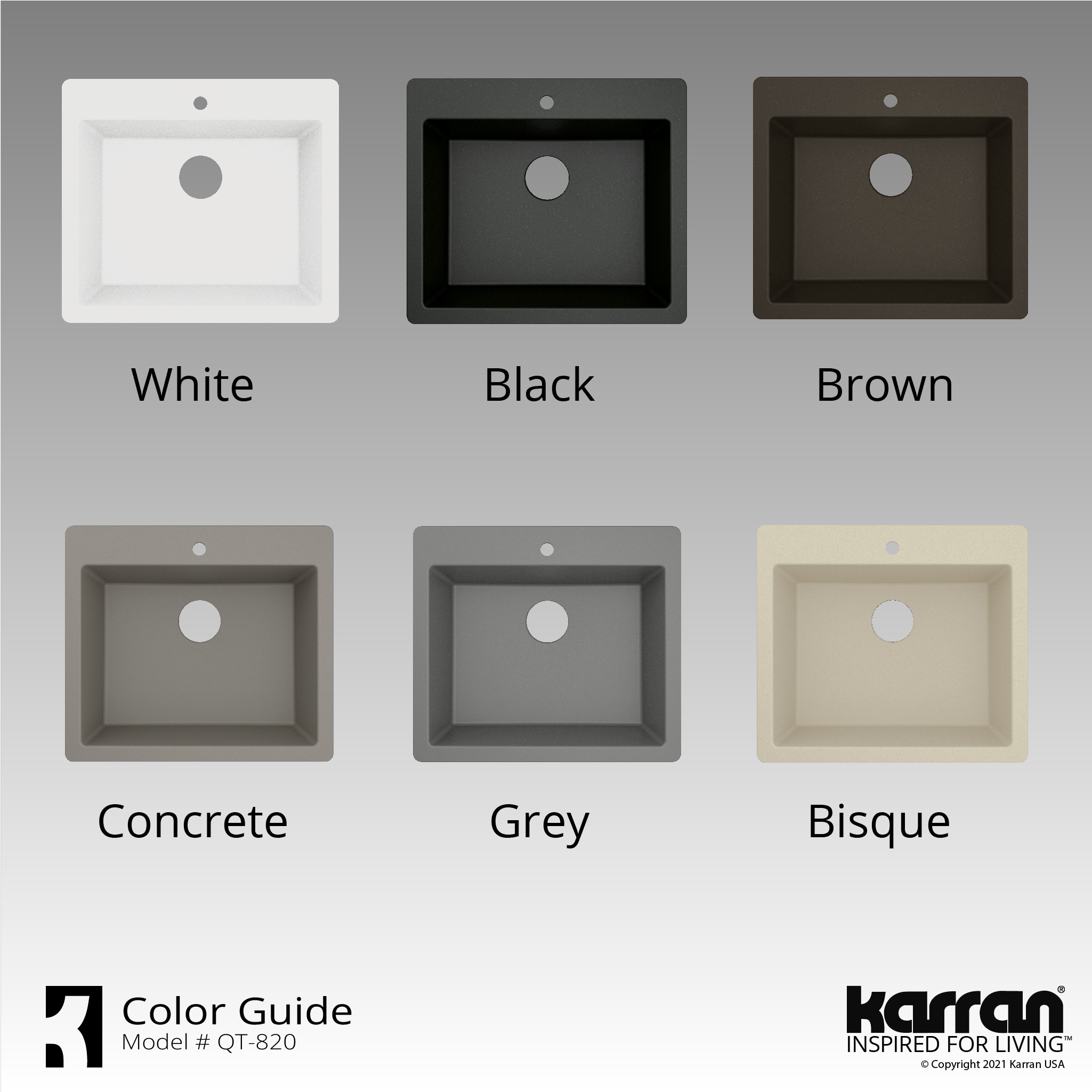 Karran QT-820-GR Kitchen-Sinks - View #11