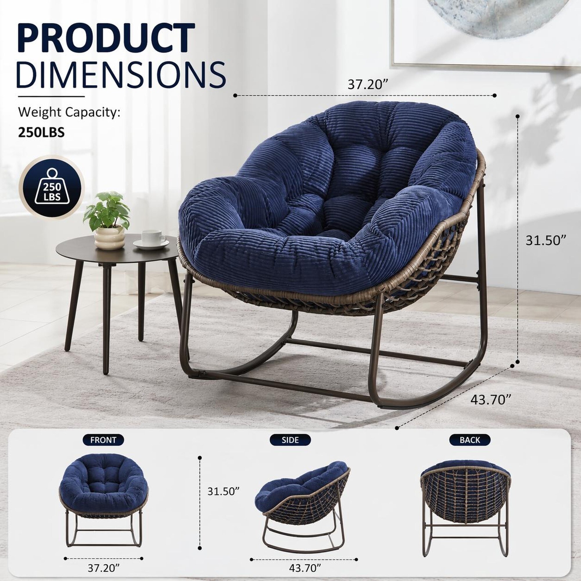 TEINIE HJJ-W640P271520 Patio-Chairs - View #6