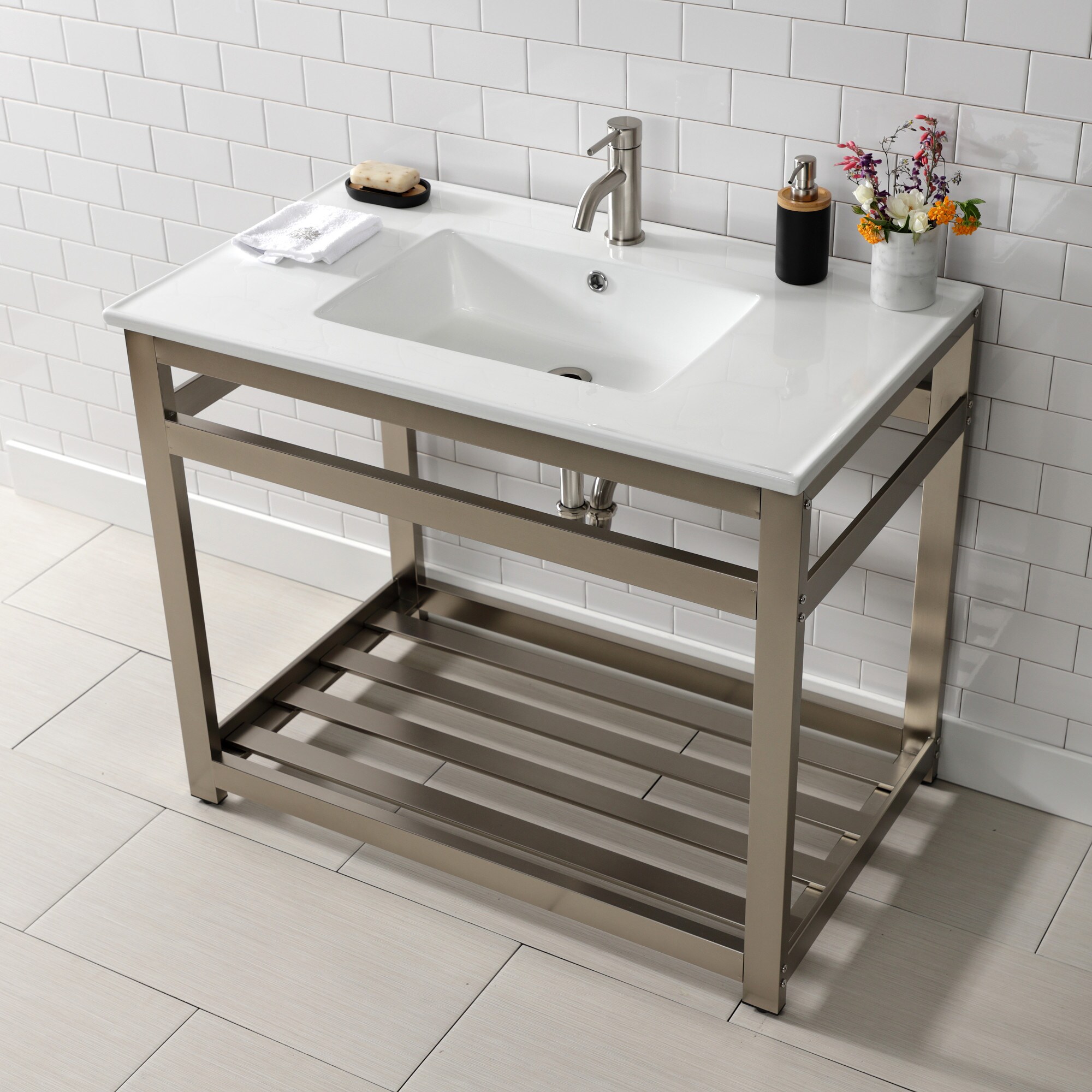 Kingston Brass WLVWP3722A8 Bath-Sink - View #5