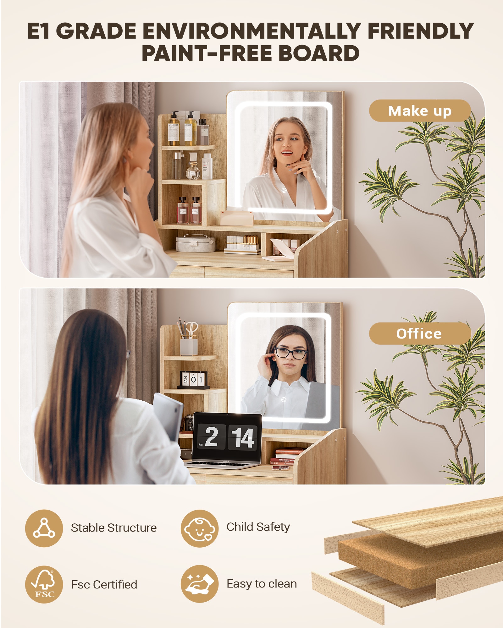 JEAREY JE-TYDR-GY-F Bedroom-Vanities - View #5
