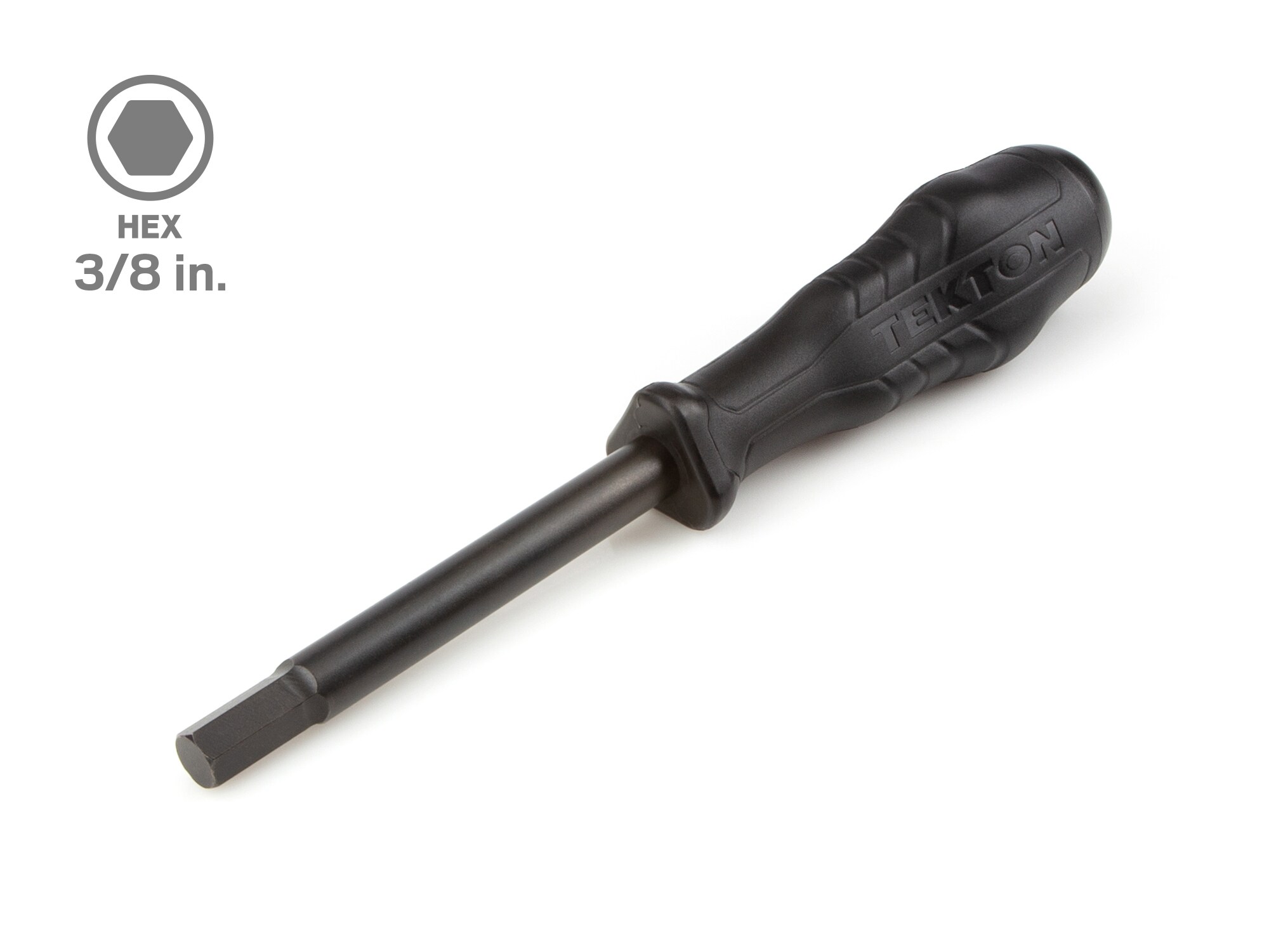 TEKTON DHX11375 3/8 in. High Torque Polypropylene Handle Hex Screwdriver