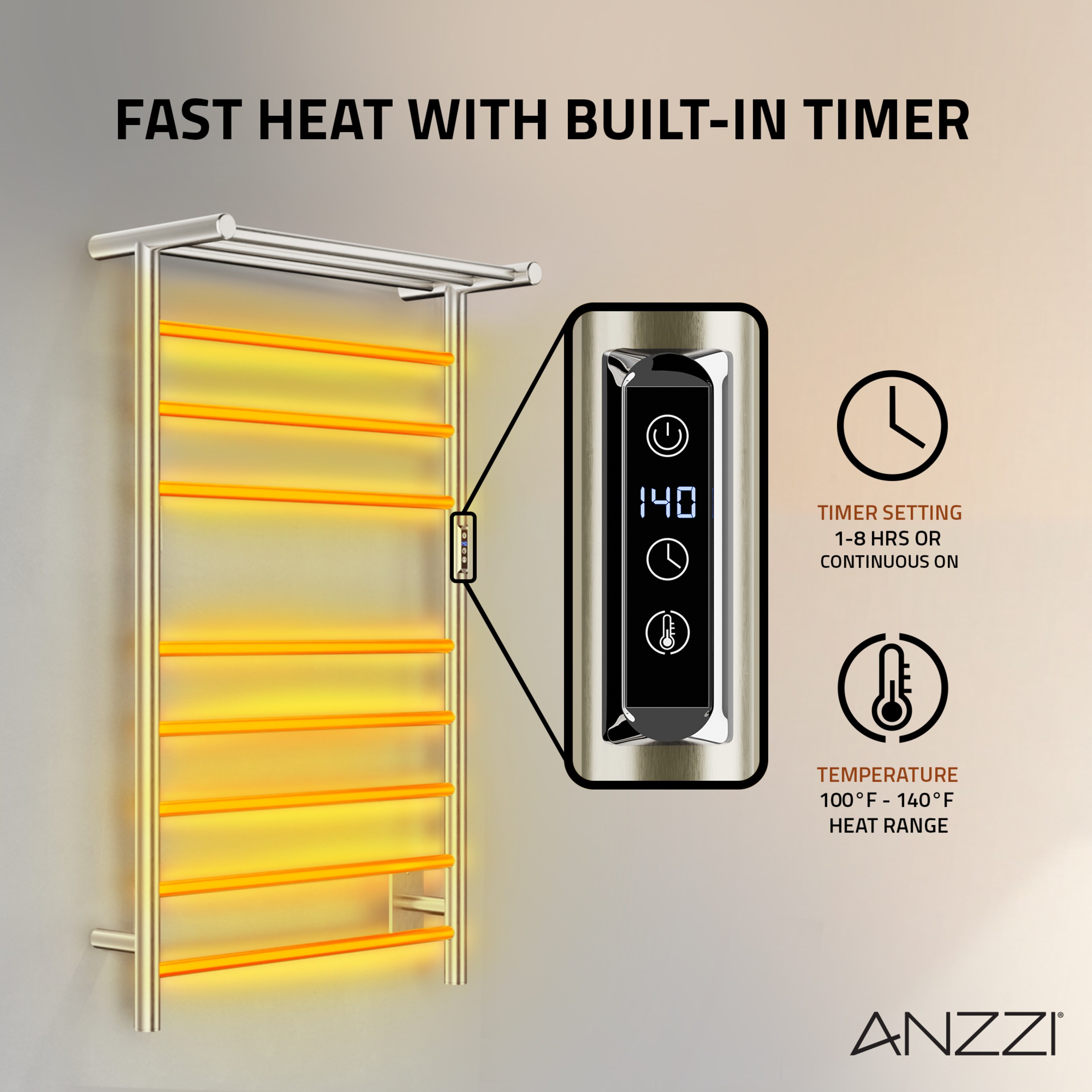 ANZZI TW-AZ012BN Towel-Warmers - View #9