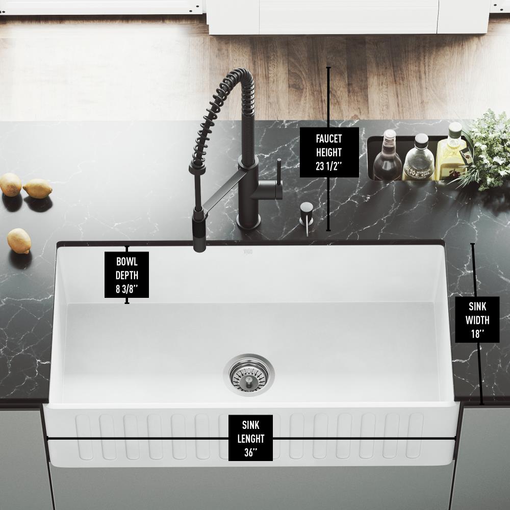 VIGO VG15744 Kitchen-Sinks - View #7