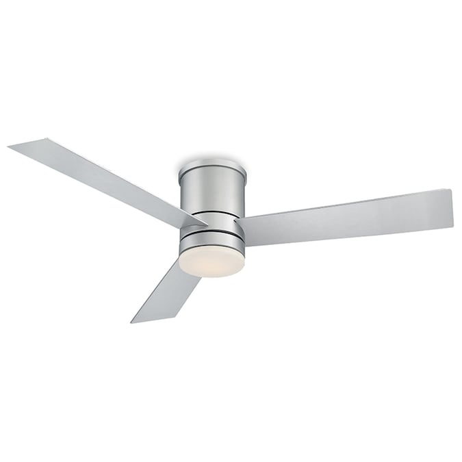 Modern Forms Axis 52 In Titanium Silver, Silver Blade Ceiling Fan