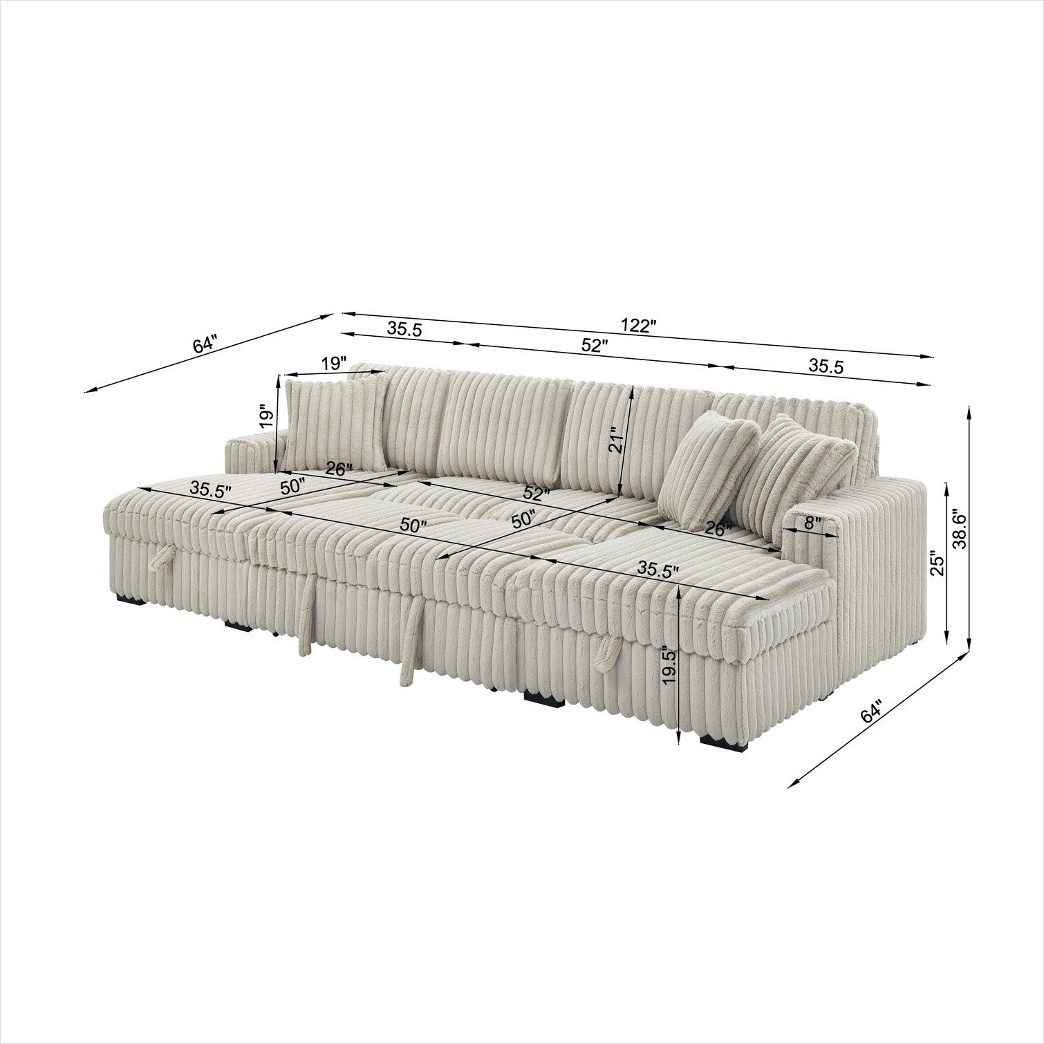 SUNCREAT CGG43VN4A8U4 Sofas-Loveseats - View #15