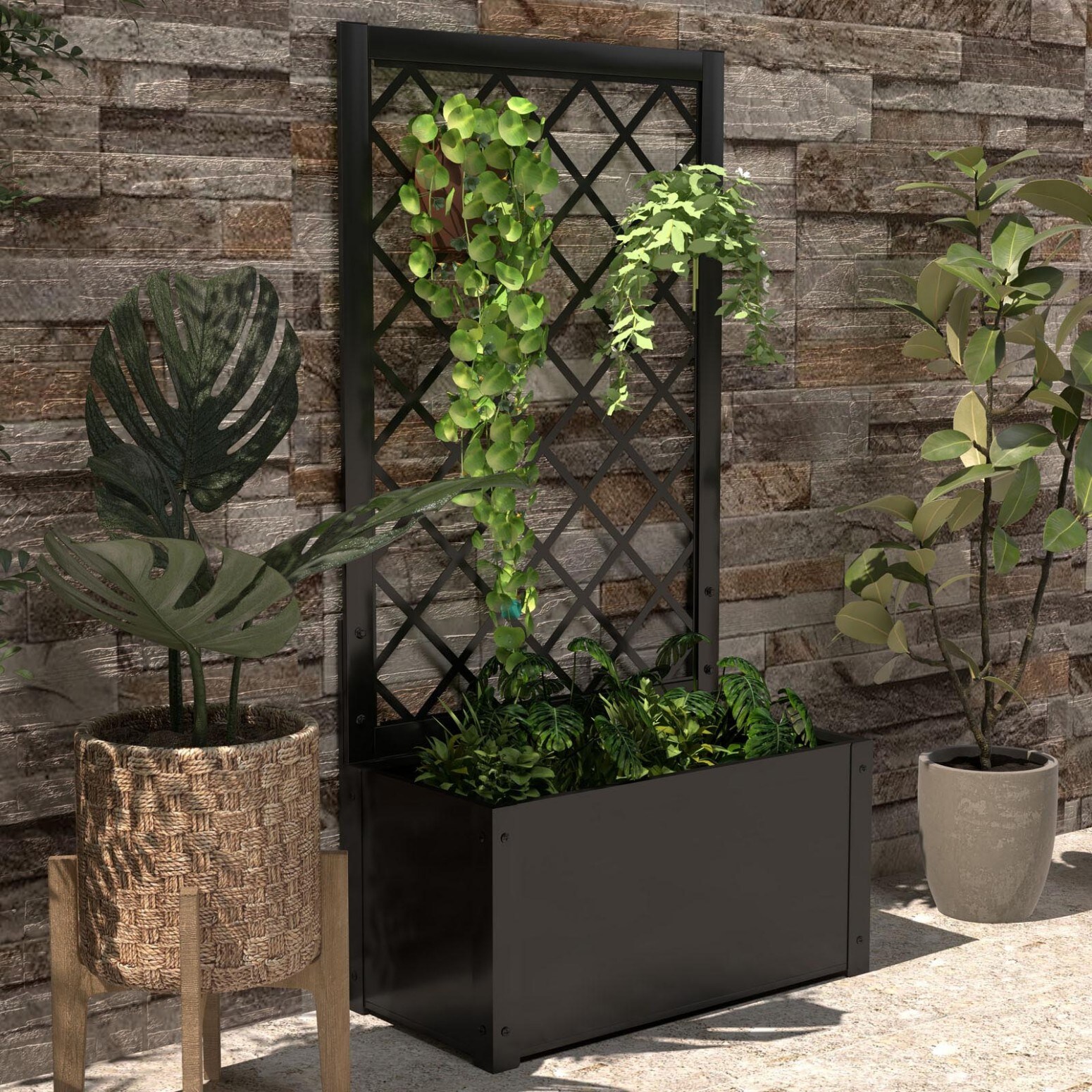Iseryn NB3986BK Raised-Garden-Beds - View #10