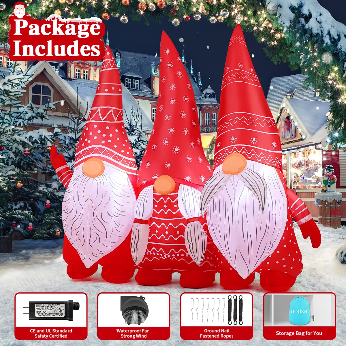 GOOSH DJ-SD-27517 Christmas-Inflatables - View #5