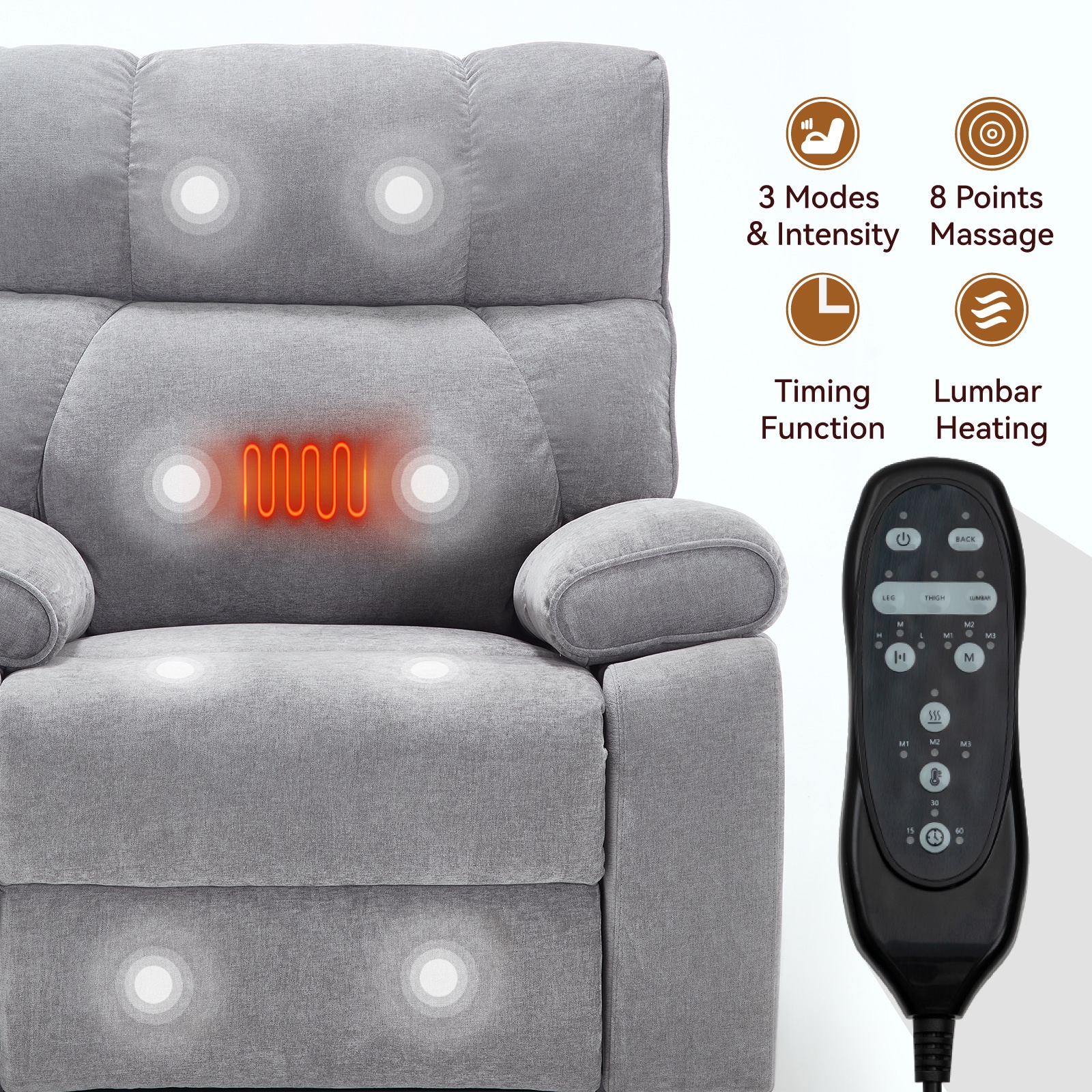 Mondawe MD-TP59AAE recliners - View #3