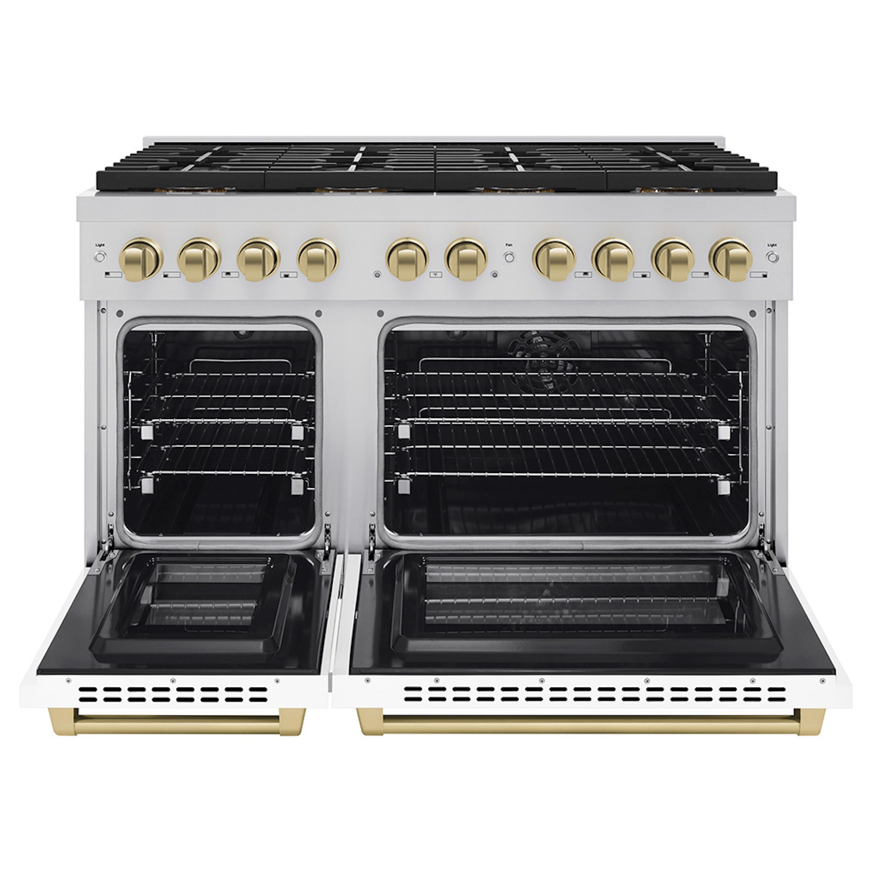 ZLINE KITCHEN & BATH PSDRZ-WM-48-CB Double-Dual-Fuel-Ranges - View #6