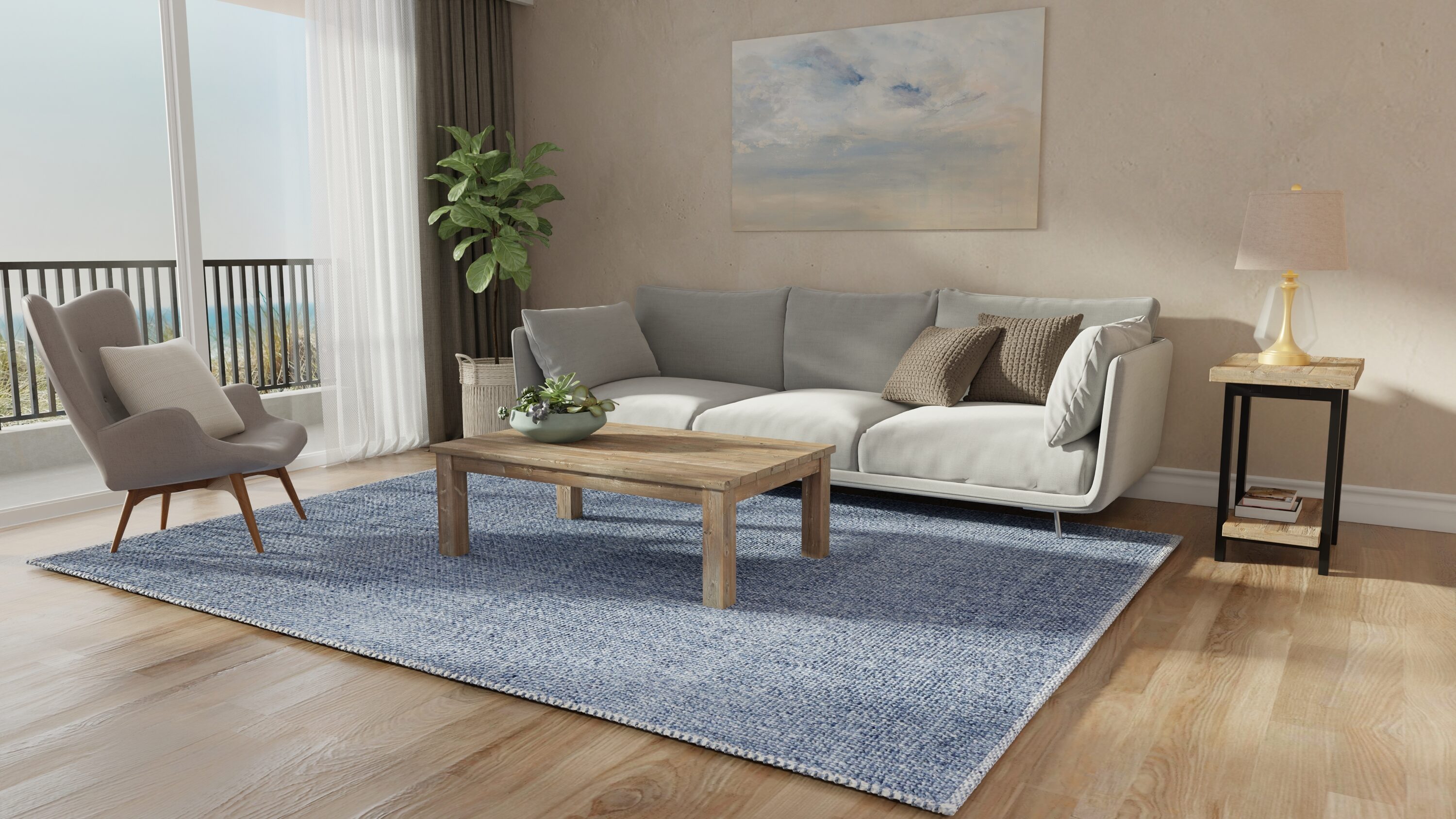 Room Envy NAPR0751NVY000H00 rugs - View #2