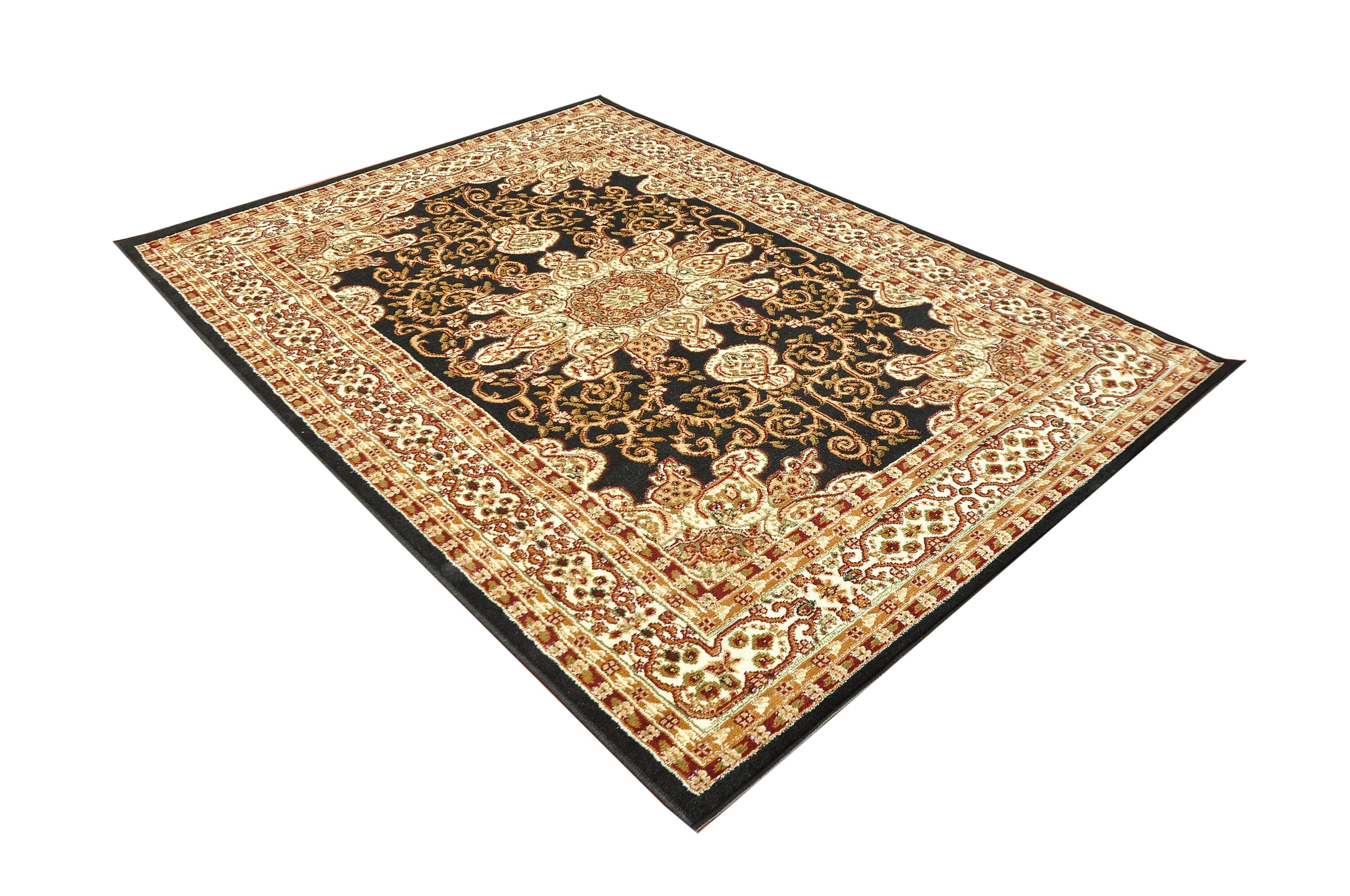 MSRUGS Nairobi 5 X 7 (ft) Black Indoor Area Rug at Lowes.com