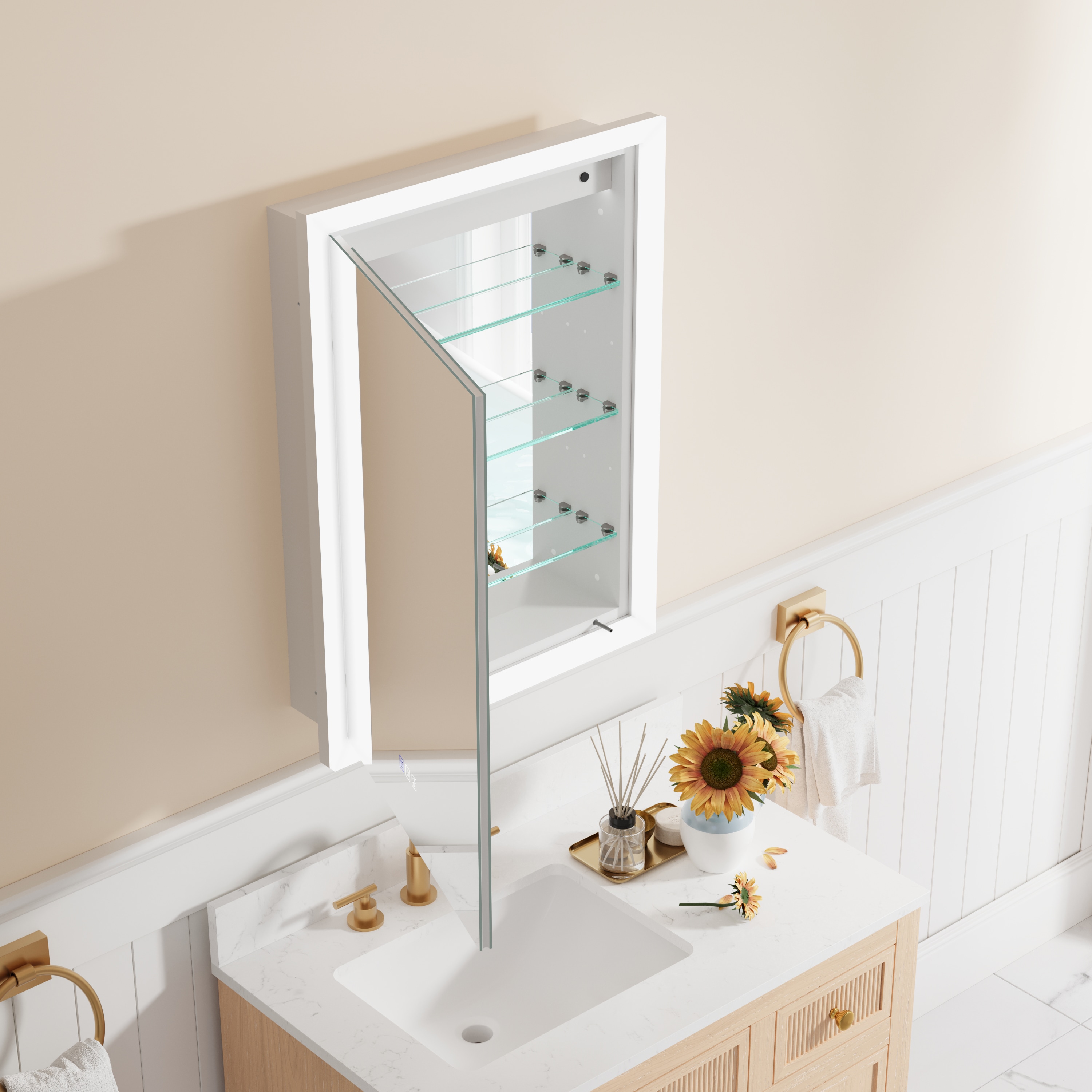 CALVON RC13-2432L Bathroom-Medicine-Cabinets - View #5