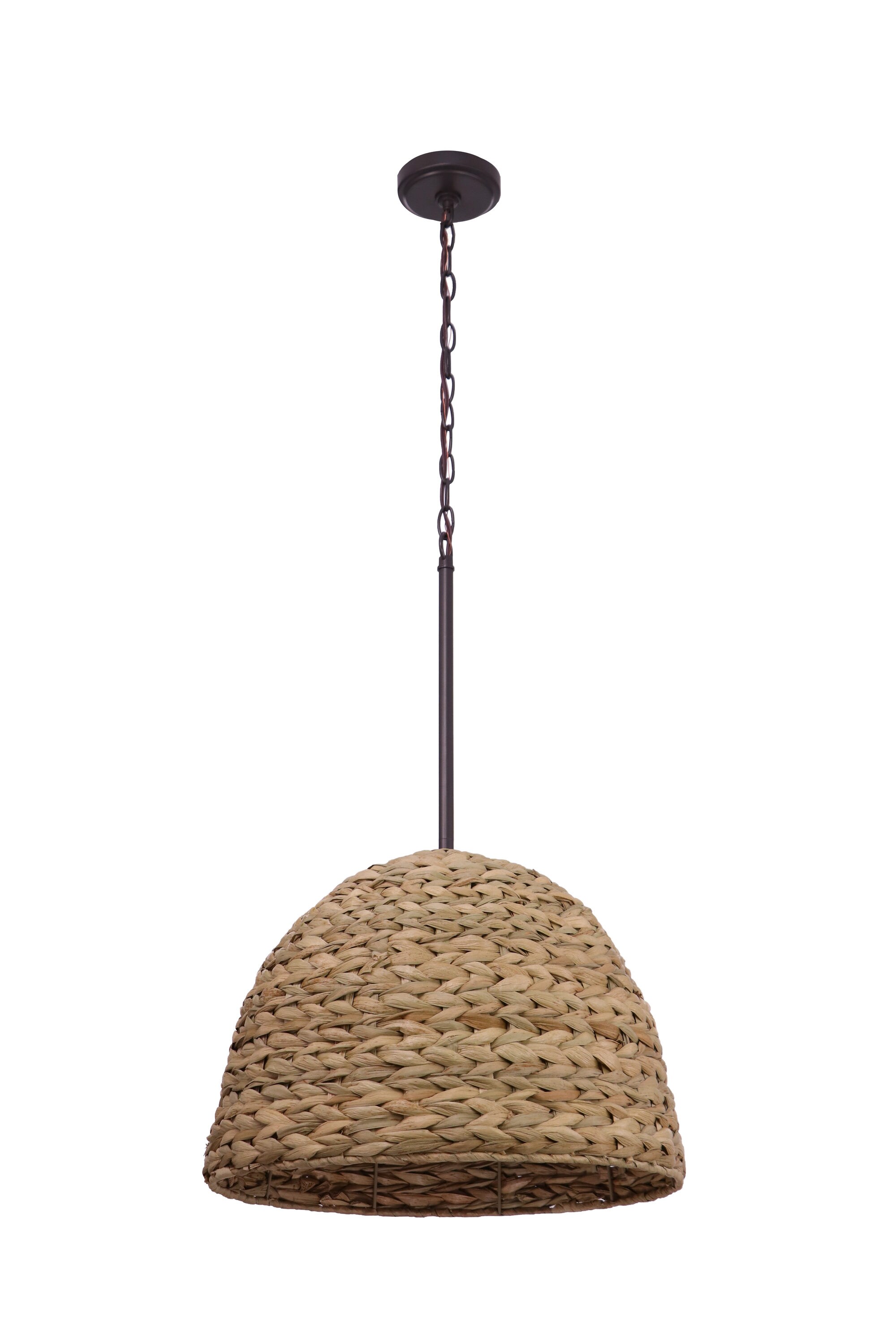 lowes wicker hanging light