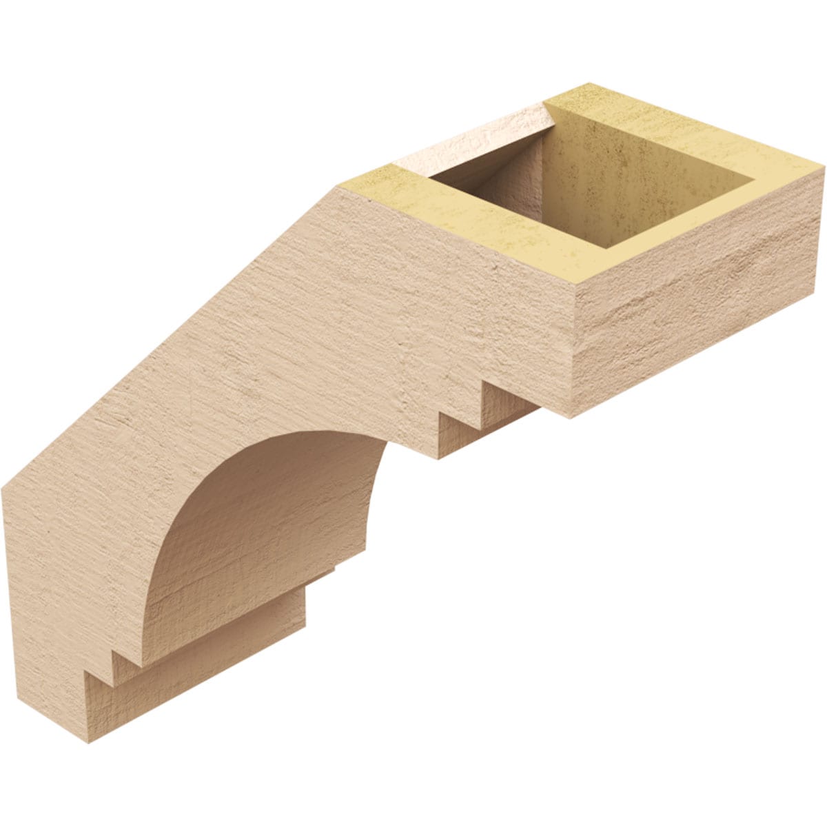 Ekena Millwork BRCUR05X12X12PECRCPR braces - View #6