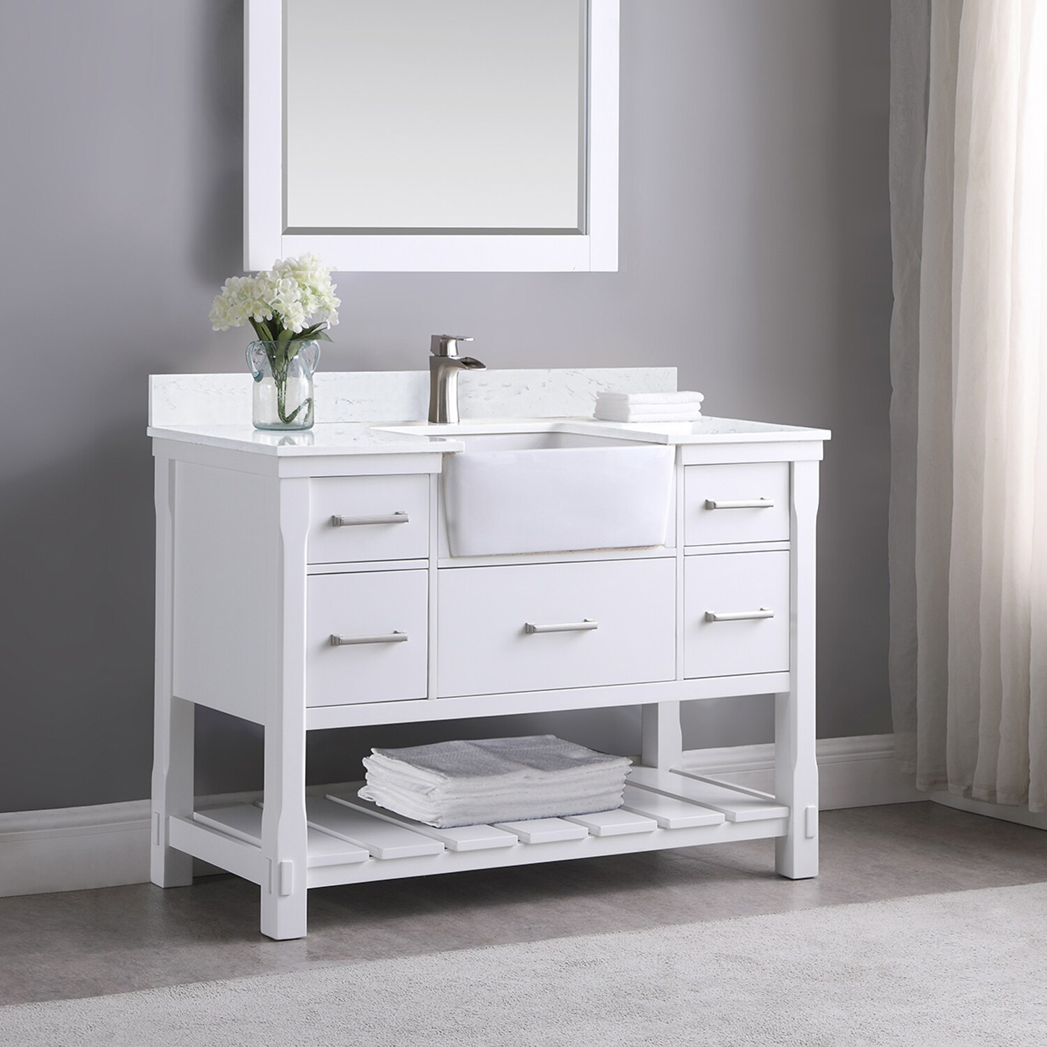 Altair 537048-WH-AW-NM Bath-Vanity-Combo - View #6