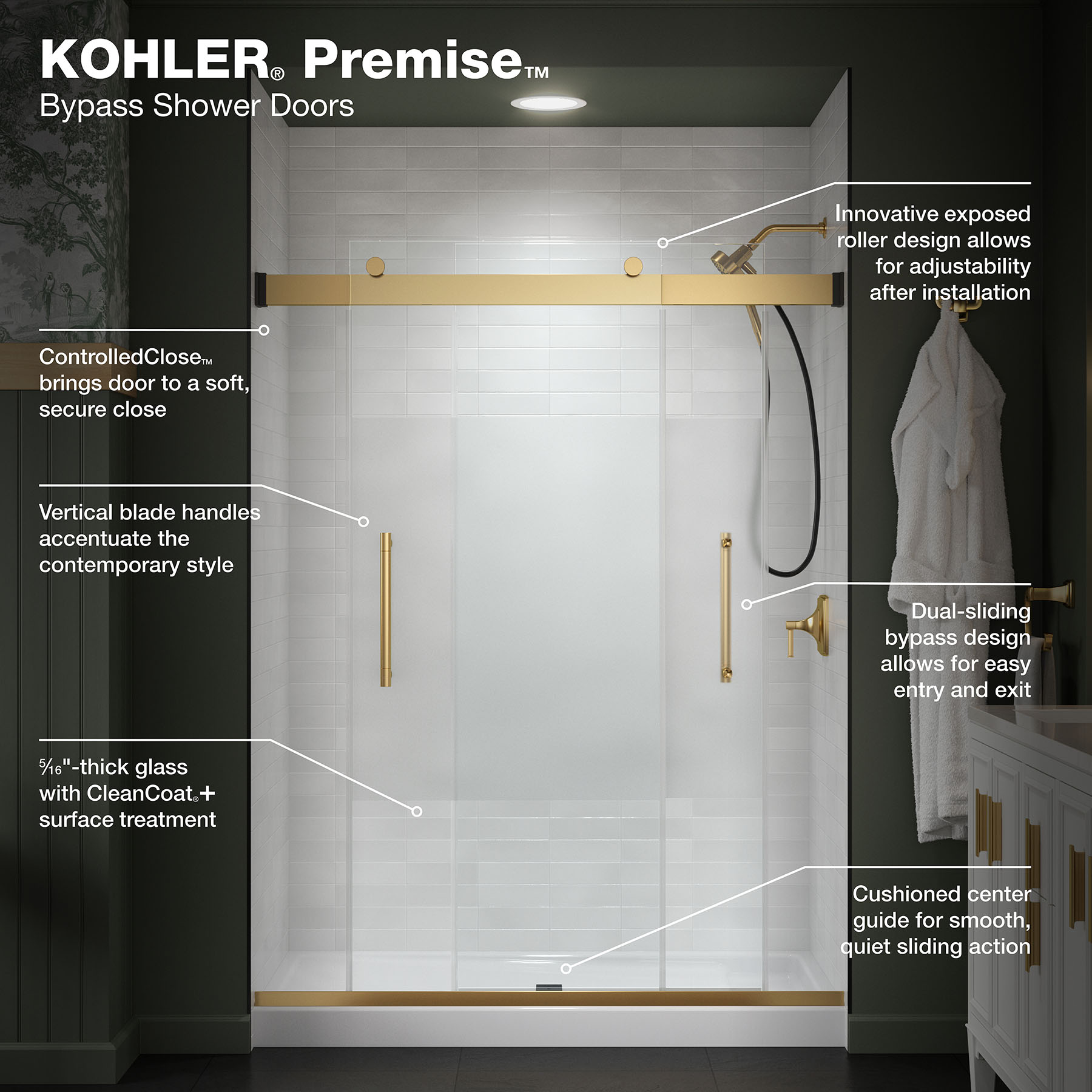 KOHLER 702474-8G81-2MB Shower-Doors - View #6
