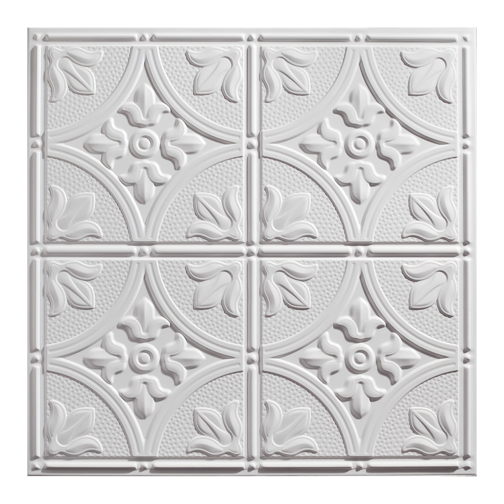 Genesis 2-ft x 2-ft Antique Black PVC Drop Ceiling Tile (1-Pack, 4-sq ft / Case)