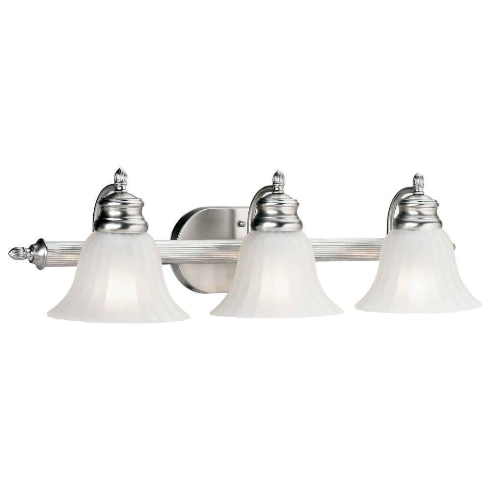  LW-FT510603 27-in 3-Light Brushed Nickel Transitional Vanity Light Bar