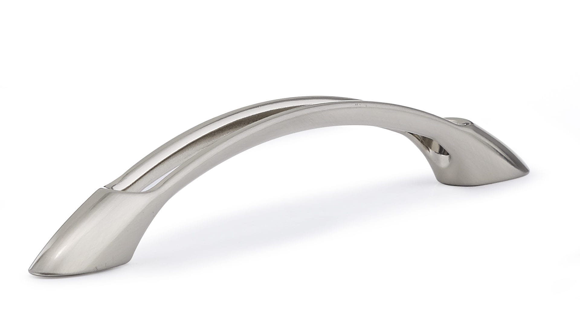 Richelieu BP65000128195 5-1/16-in , 128mm Center to Center Brushed Nickel Arch Handle