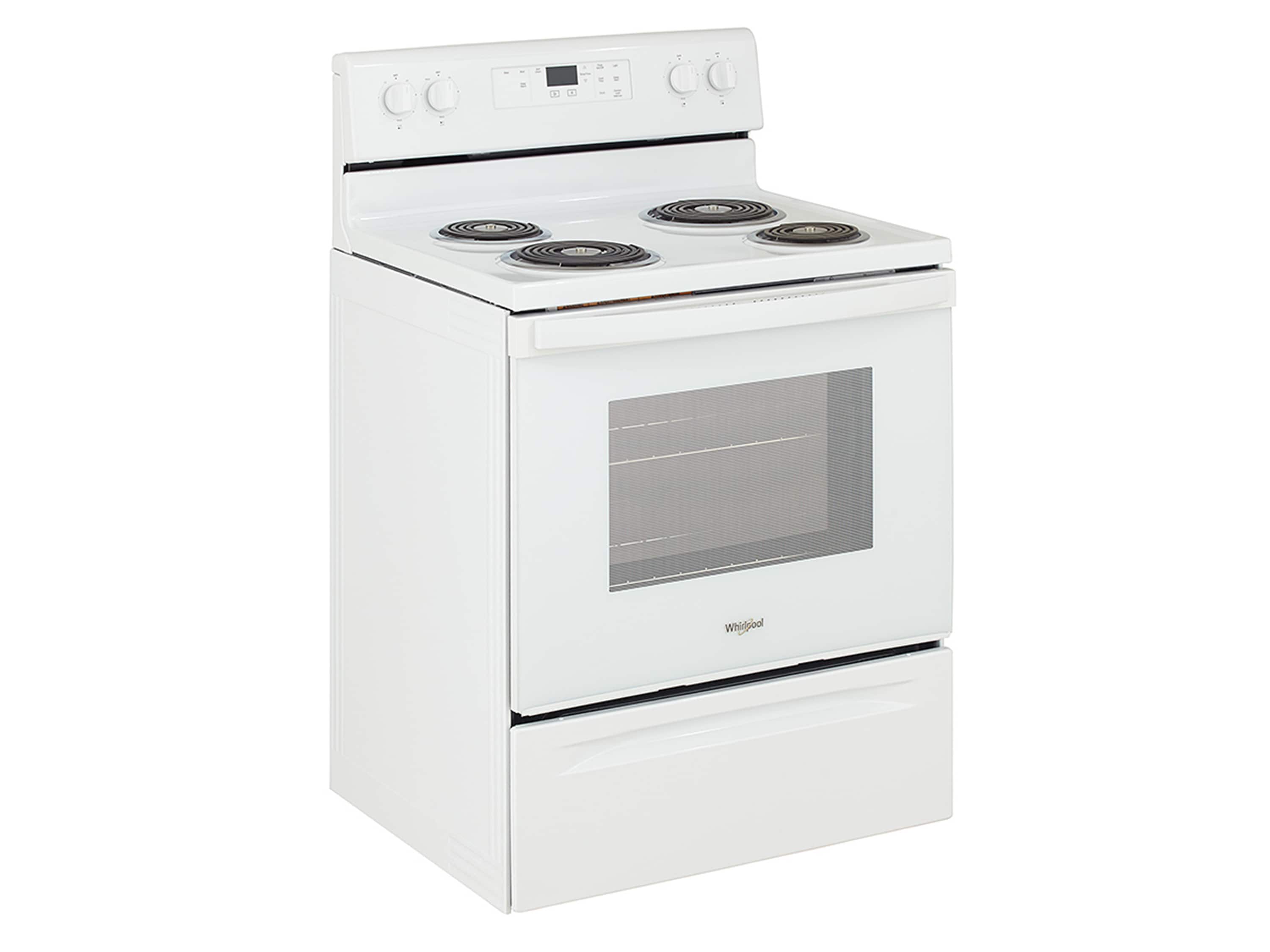 Whirlpool 30-in 4 Elements 4.8-cu ft Self-Cleaning Freestanding 
