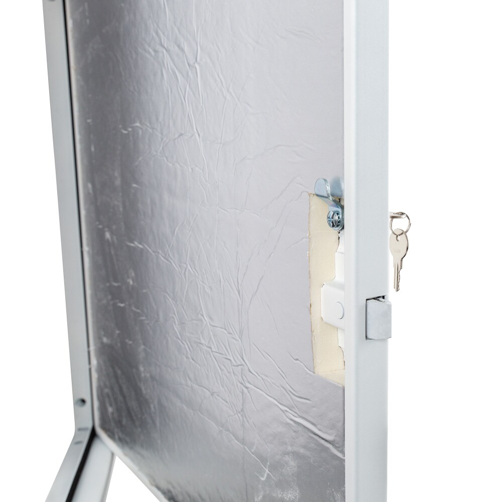 Elmdor Exterior Door 24-in x 24-in Metal Access Panel in the 