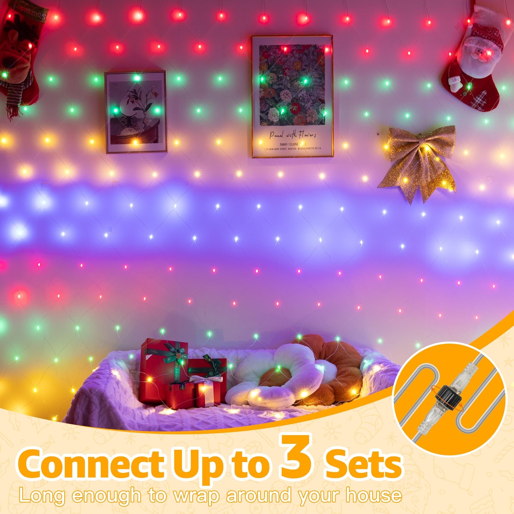 Lukvuzo LLU0603L016 Christmas-Net-Lights - View #4