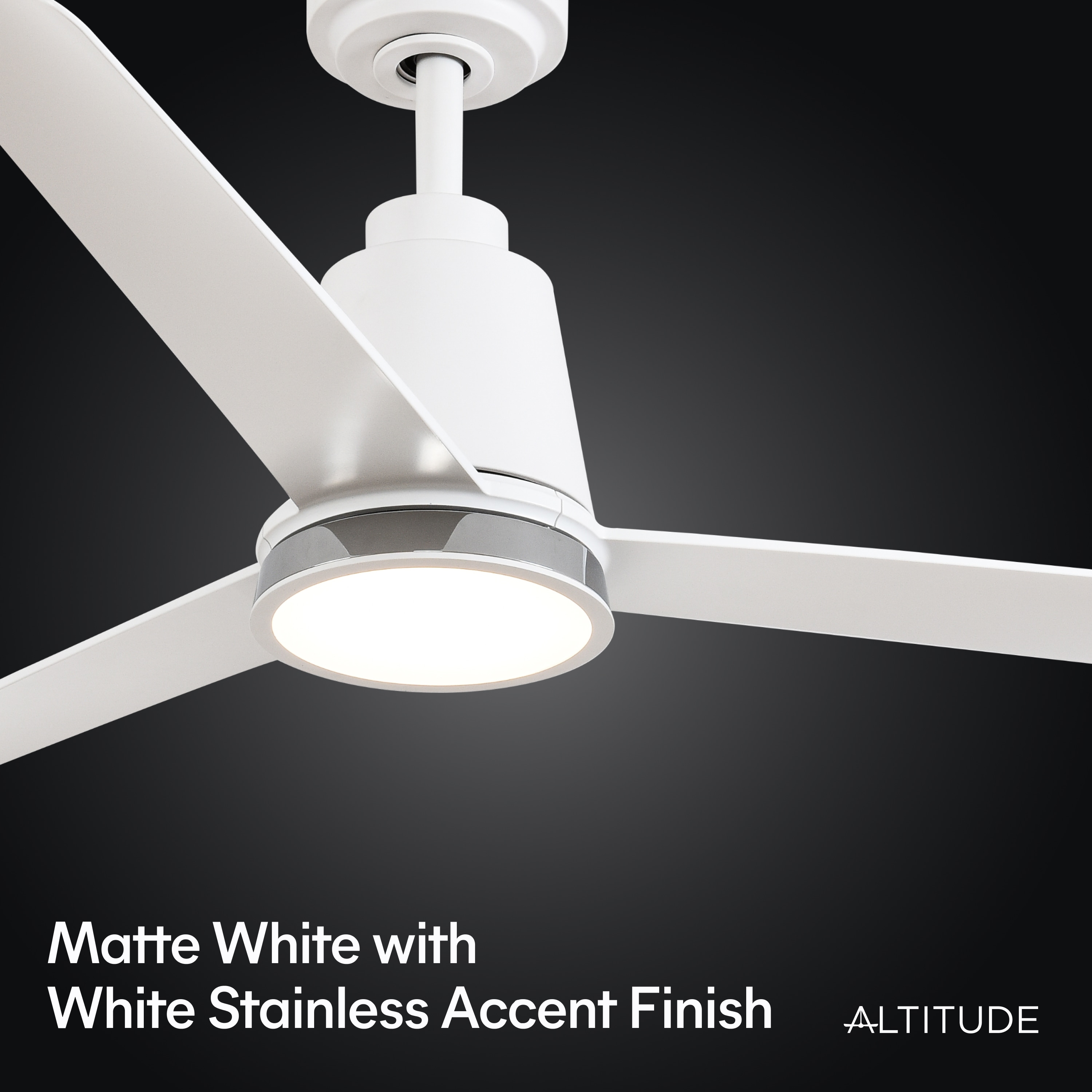 ALTITUDE SOLO-52-MWH-MWH-BN Ceiling-Fans - View #4