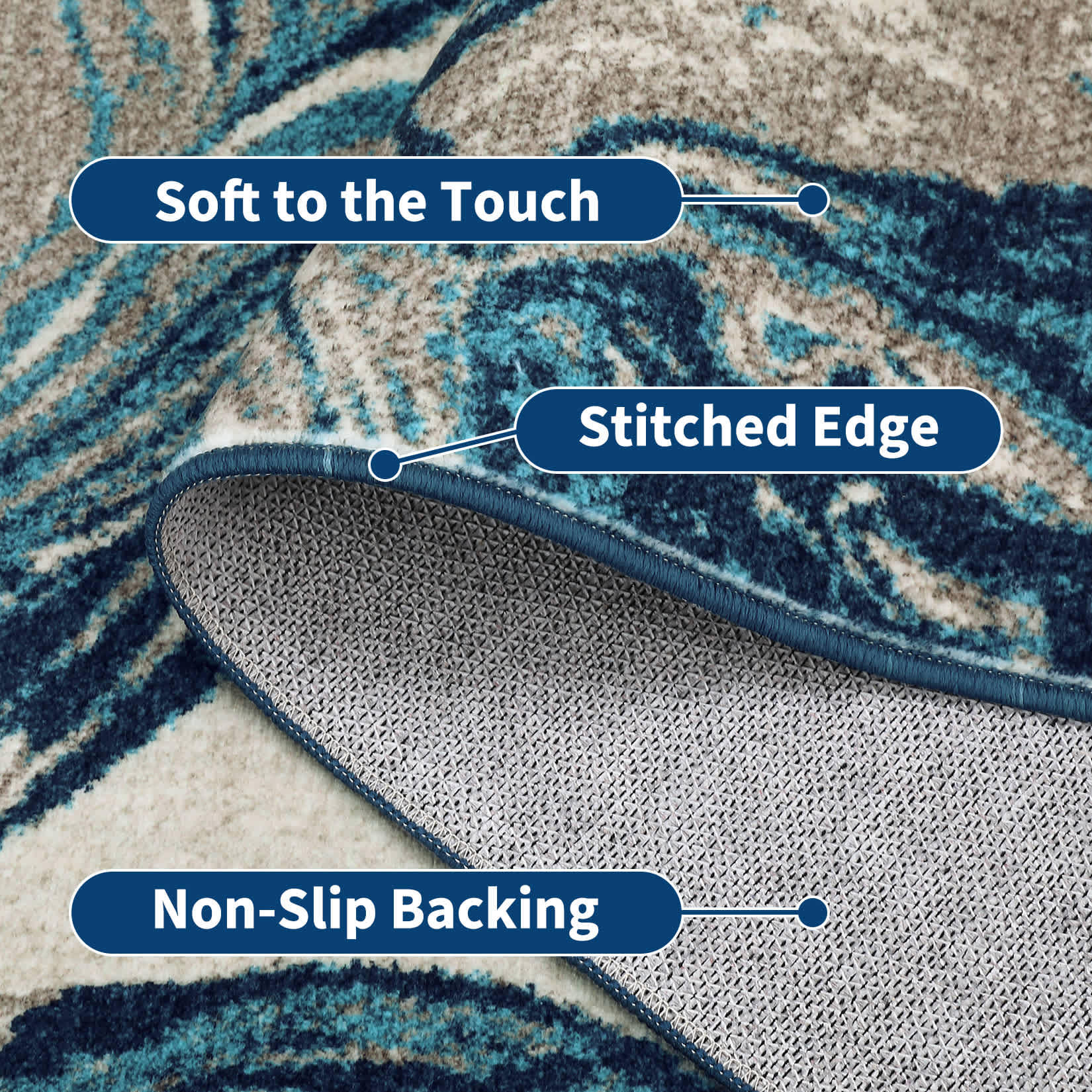 Qeetex SUNNY-PHK-33TARL9A rugs - View #6