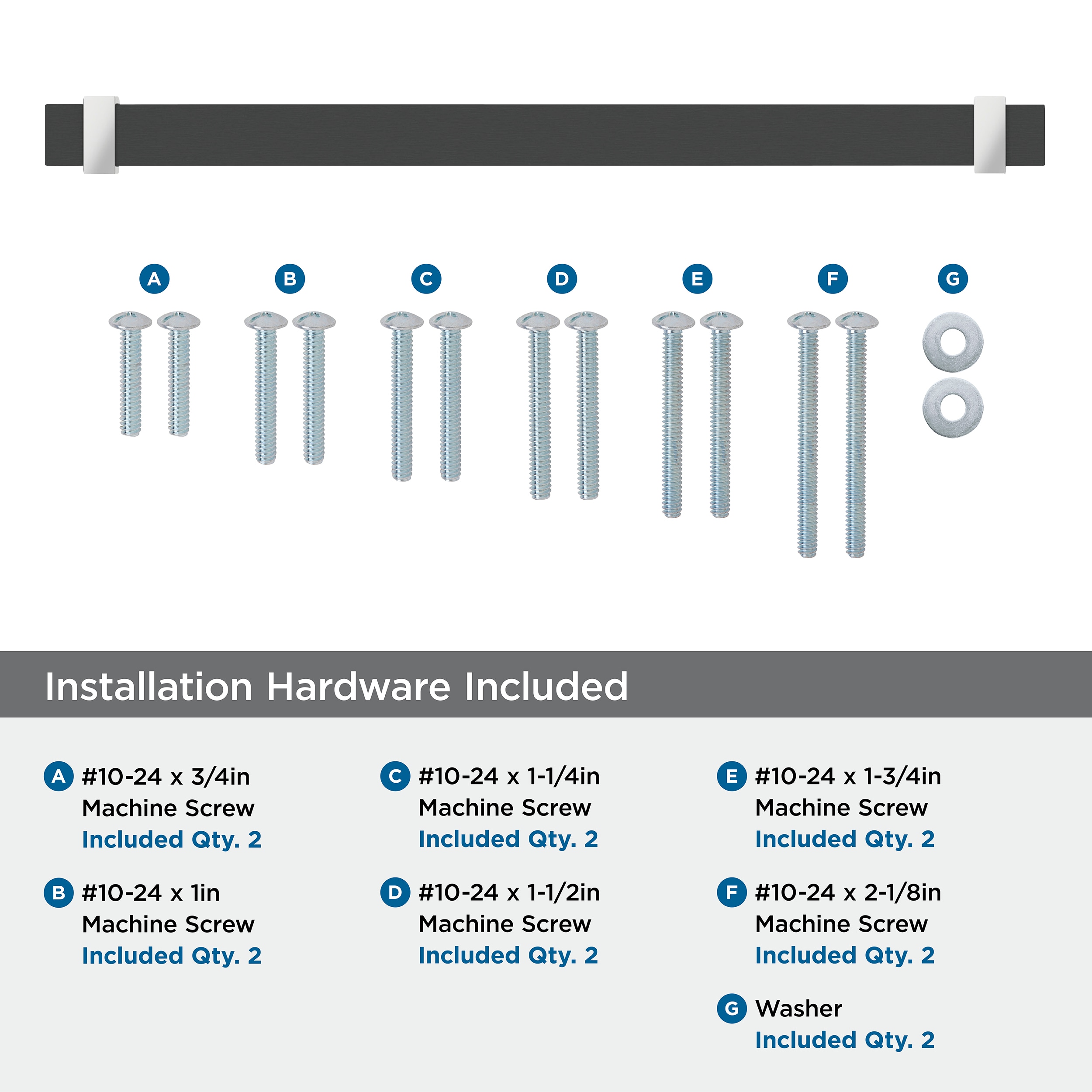 Amerock BP37084BMB26 Cabinet-Pulls - View #5