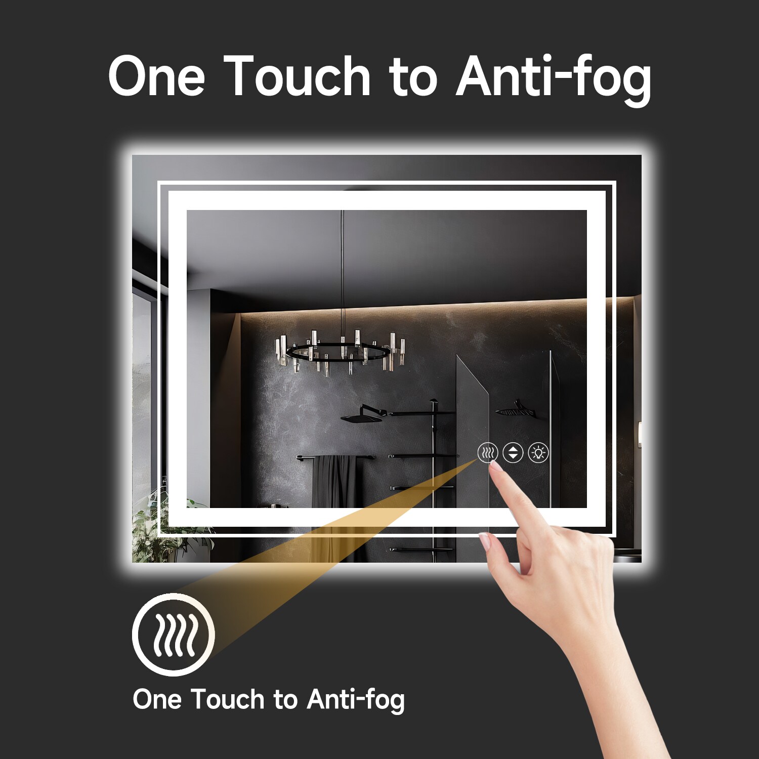 Tatayosi XH-347026 Framed-Bath-Mirrors - View #4