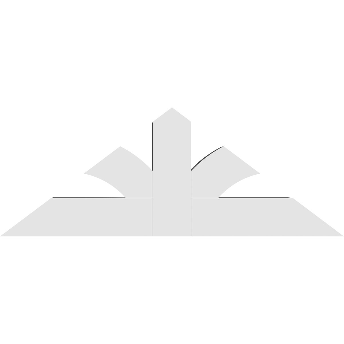 Ekena Millwork GBP036X14X0404RIC00 Exterior-Brackets-Braces - View #4