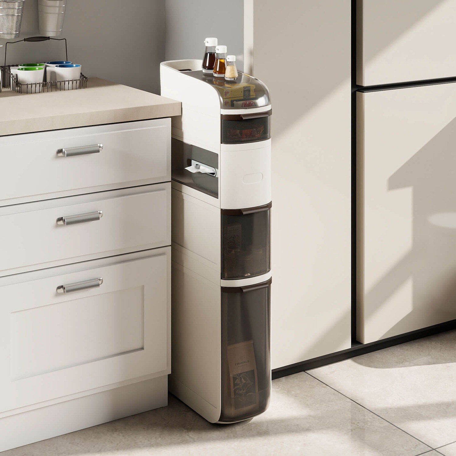 Costway CSHY003247 Linen-Cabinets - View #5