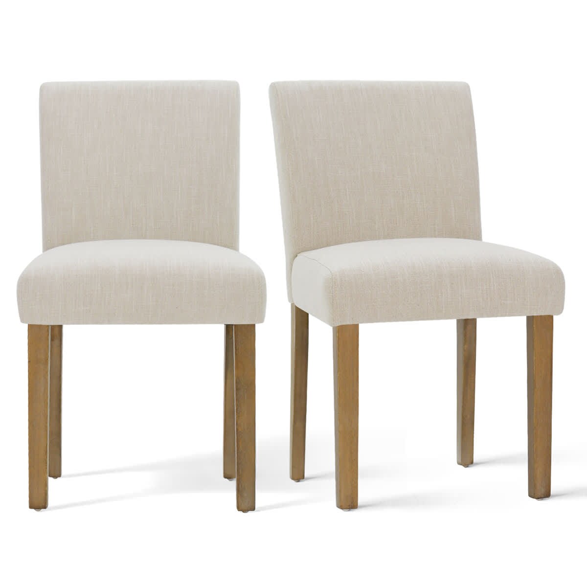 Maison Boucle NORTH-2PCS BEIGE Dining-Chairs - View #2