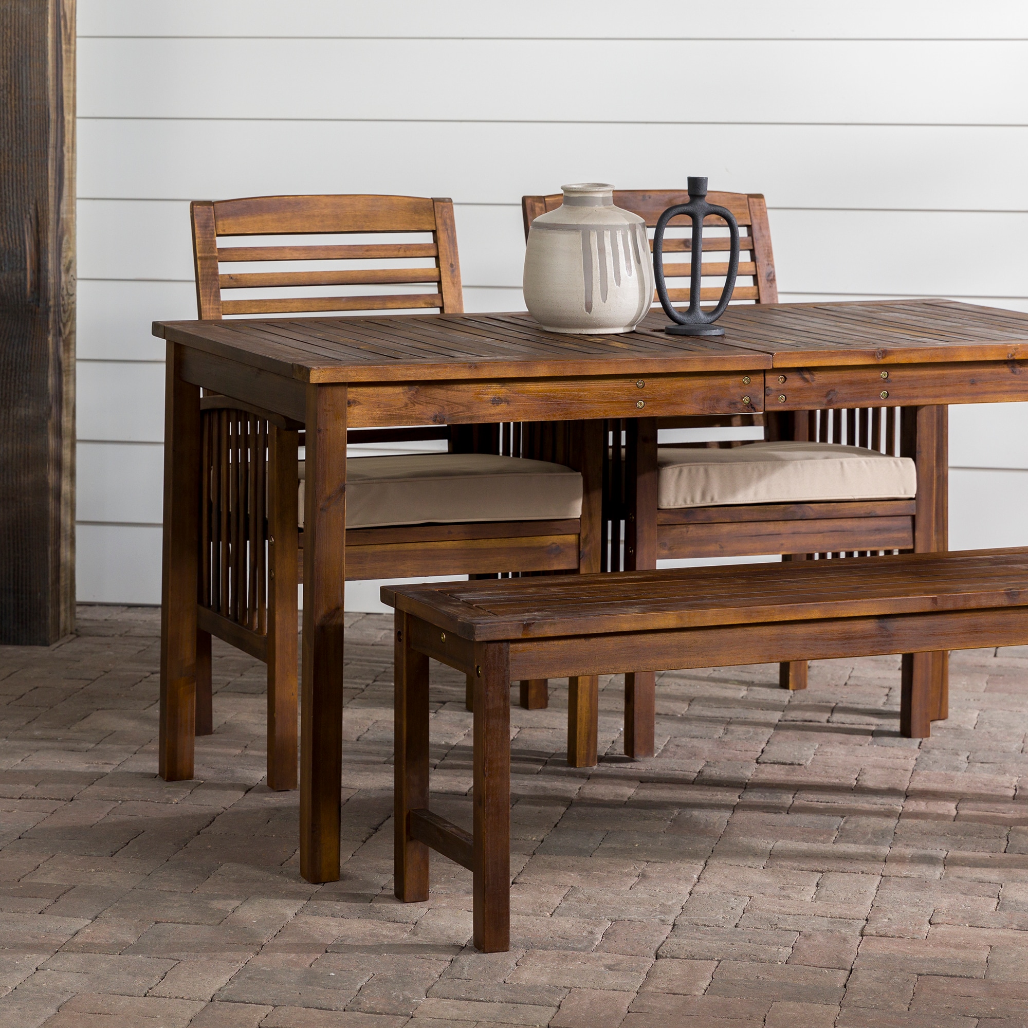 Walker Edison LWW4SDTDB Patio-Dining-Sets - View #5