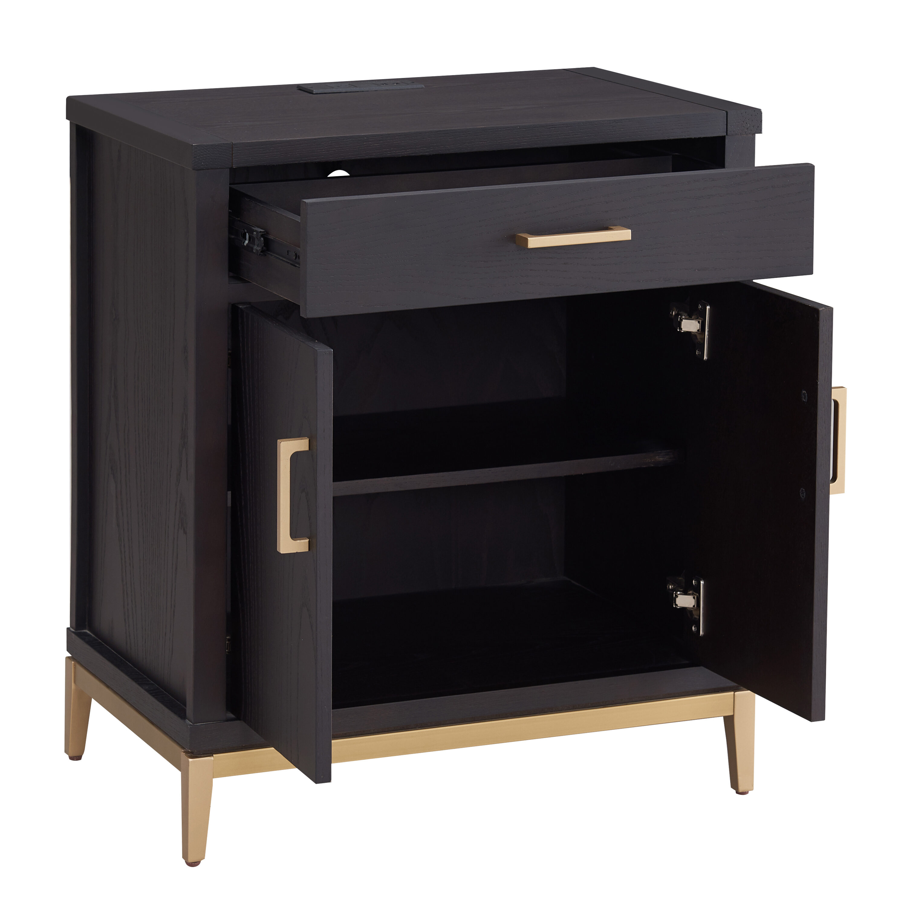 Leick Home 9079-BLKGD nightstands - View #10