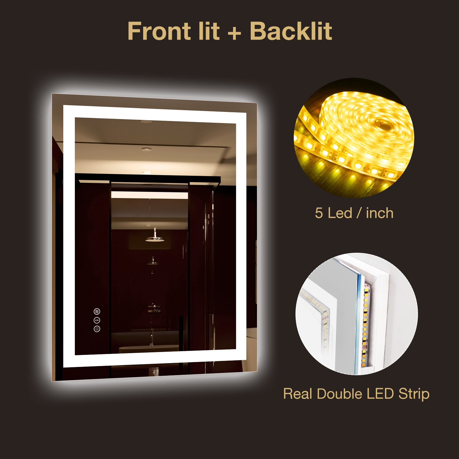 Royal Guard LBM3036 Framed-Bath-Mirrors - View #2