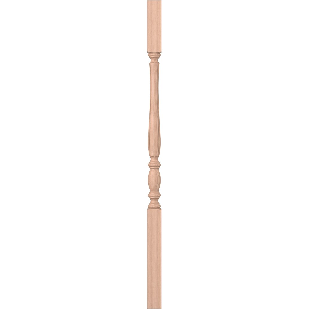 L.J. Smith Stair Systems LJF-2105-HM 38 38-in x 1.75-in Unfinished Hard Maple Square Top Stair Baluster