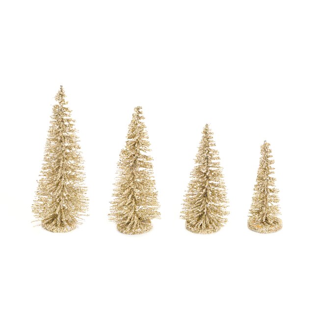 Melrose International 4.5-in Decoration Christmas Tree(s) (16-Pack ...