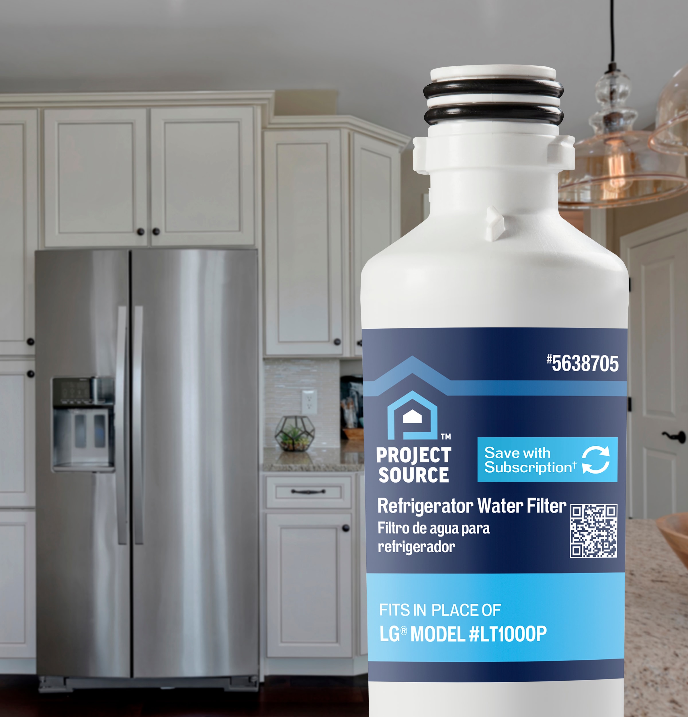 Project Source PSL1000 Refrigerator-Water-Filters - View #3