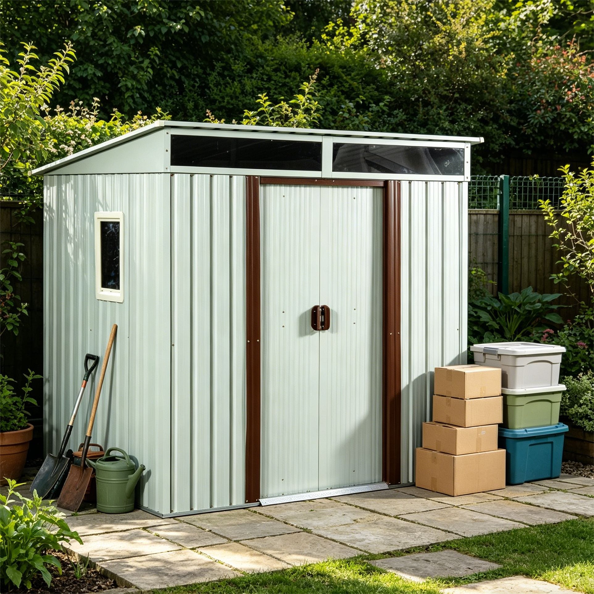 Topcraft GSH020 Metal-Storage-Buildings-Sheds - View #3