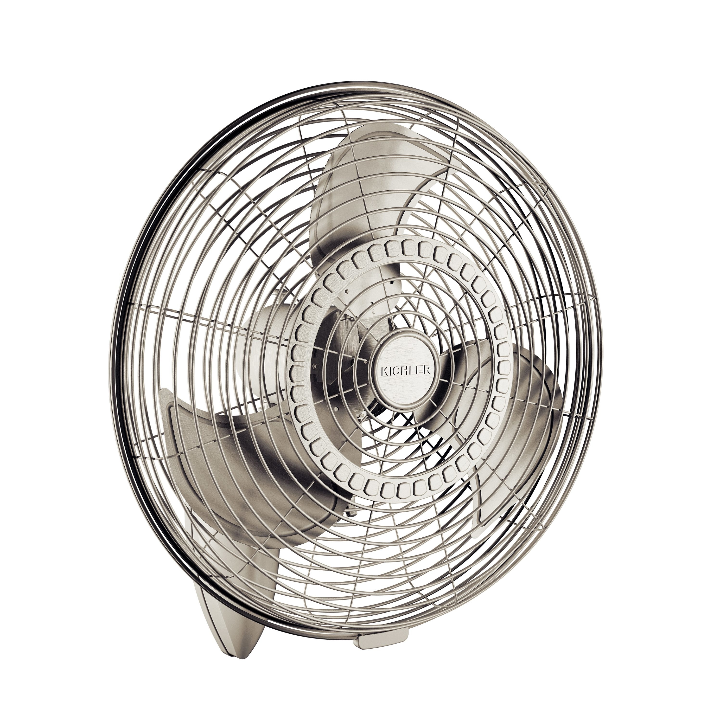 Kichler Pola 24-in Indoor or Outdoor Silver Wall Mounted Fan in the ...
