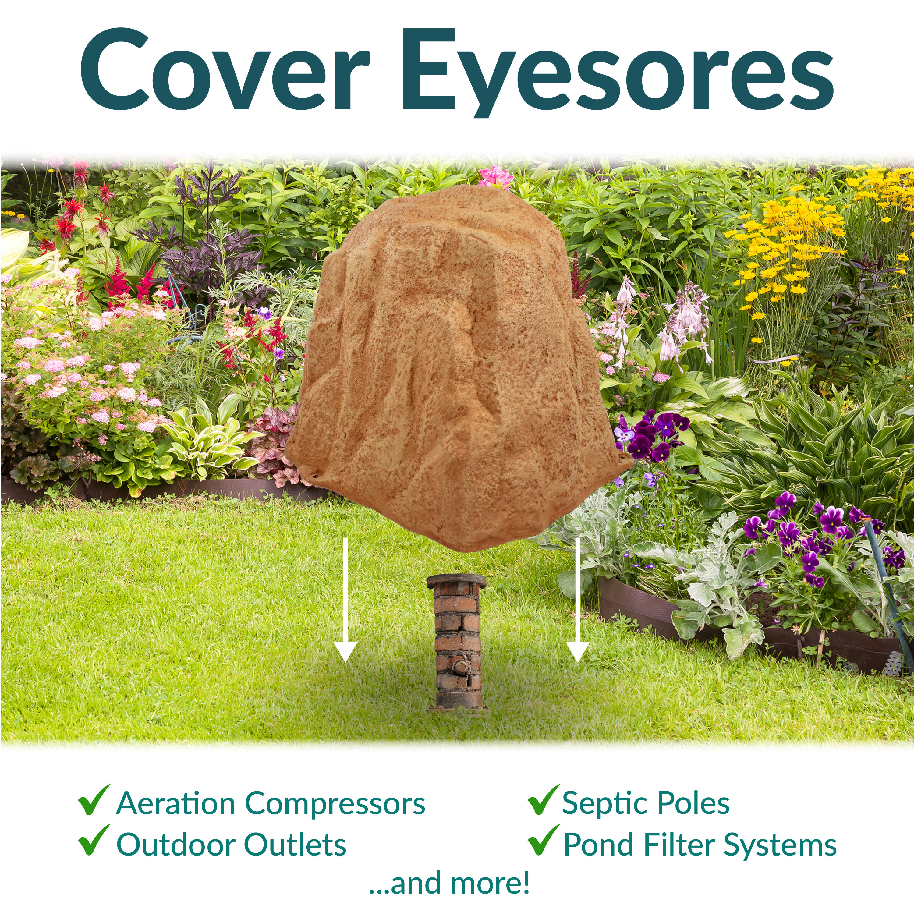 Sunnydaze Decor DG-878-COMBO-2PK Landscaping-Rock - View #9